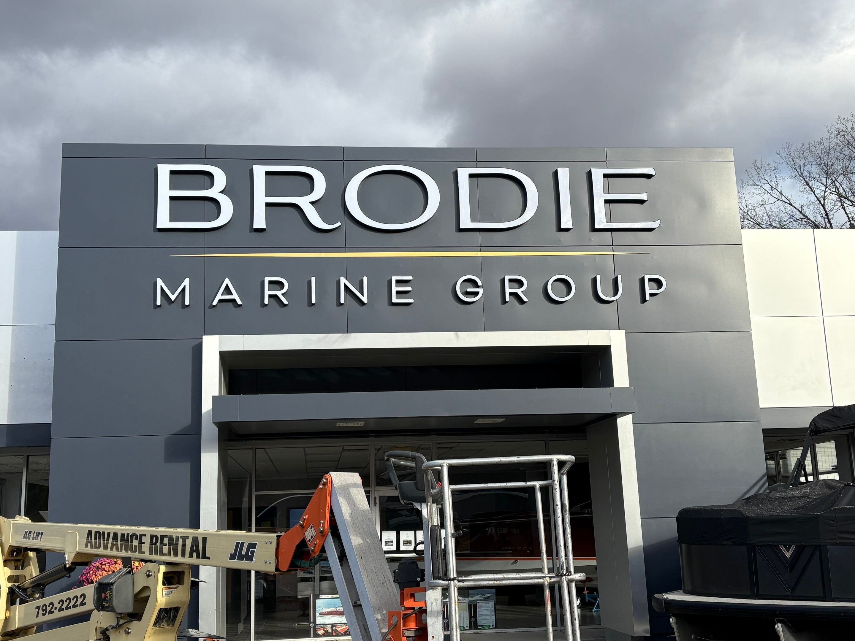Brodie Marine Group Channel Letters by FASTSIGNS of Saratoga Springs 
