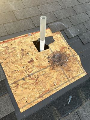 Hail Damage using Owen's Corning Duration (Lifetime) Shingles