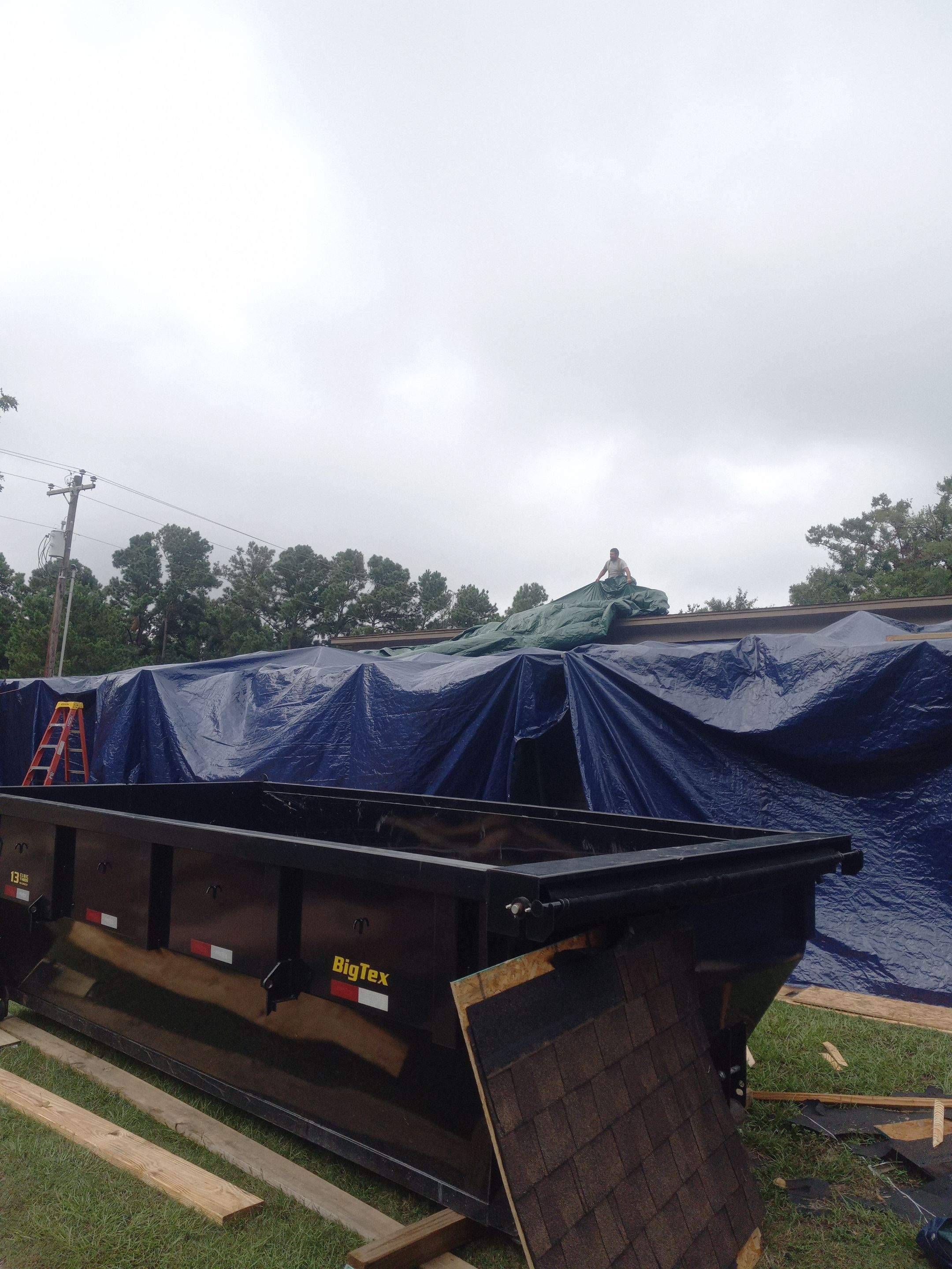 Repair Roof Damages & Interior Damages - Project in Coldspring Texas by Harden Enterprise Services LLC