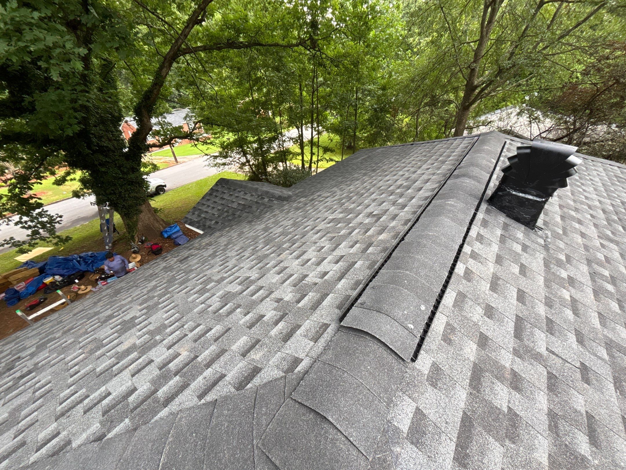 Roof replacement by Deerfield Roofing LLC
