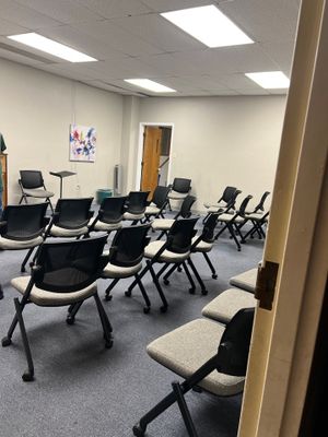 Choir Room, Choir Director's Office & Closet at Trinity Church, Denton, TX