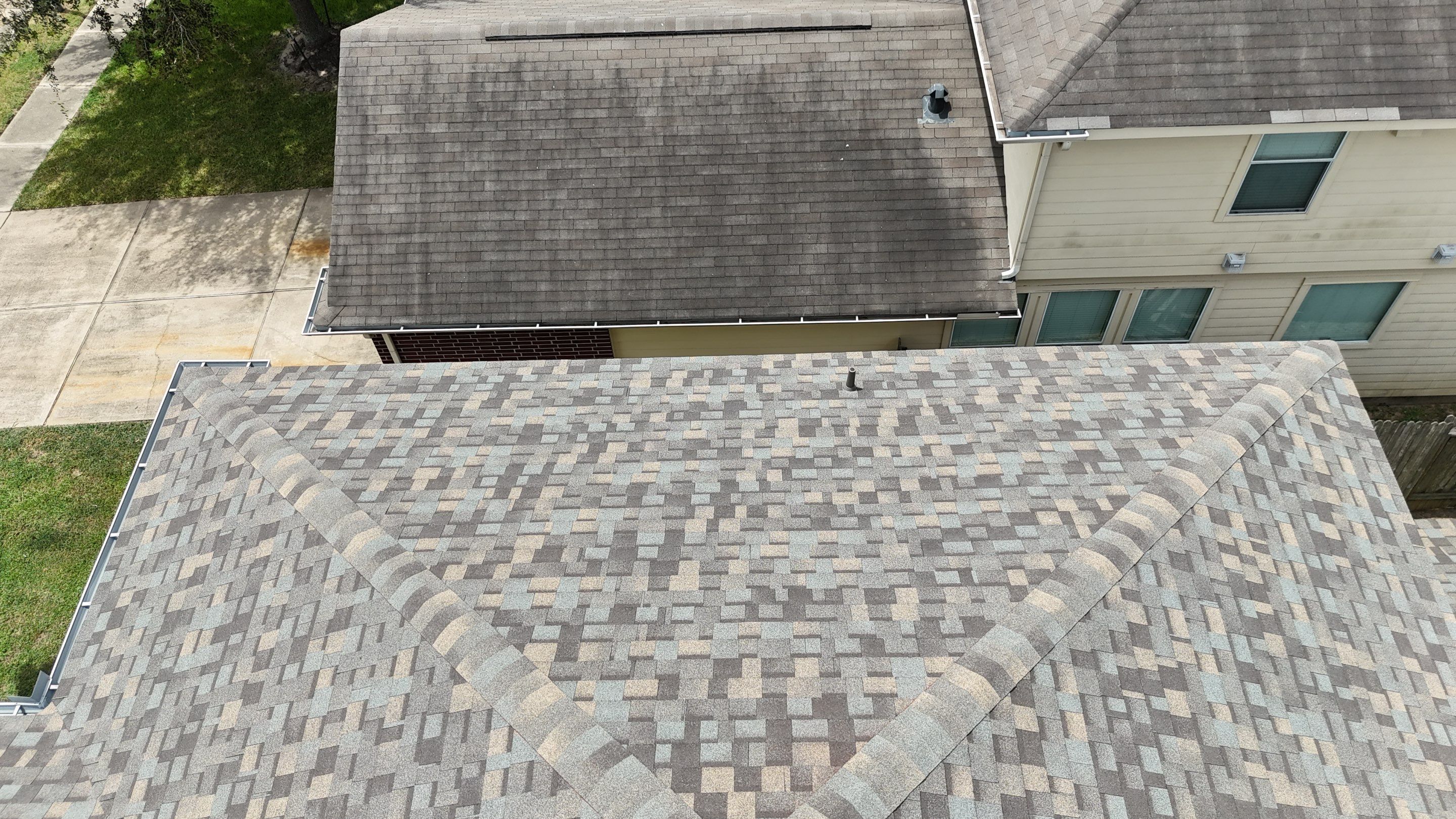 Residential Roofing Installation using IKO Dynasty by Core Four Roofing