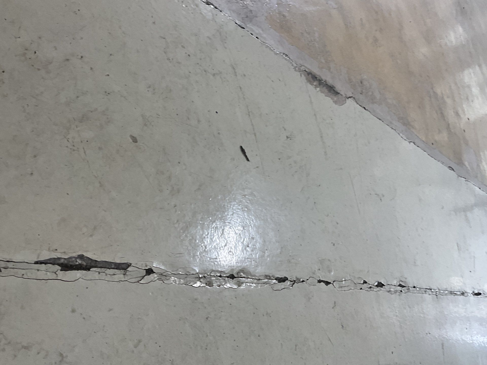 Industrial Epoxy Flooring for Army National Guard Hangar in Mobile by Cornerstone Hard Surface Restoration 