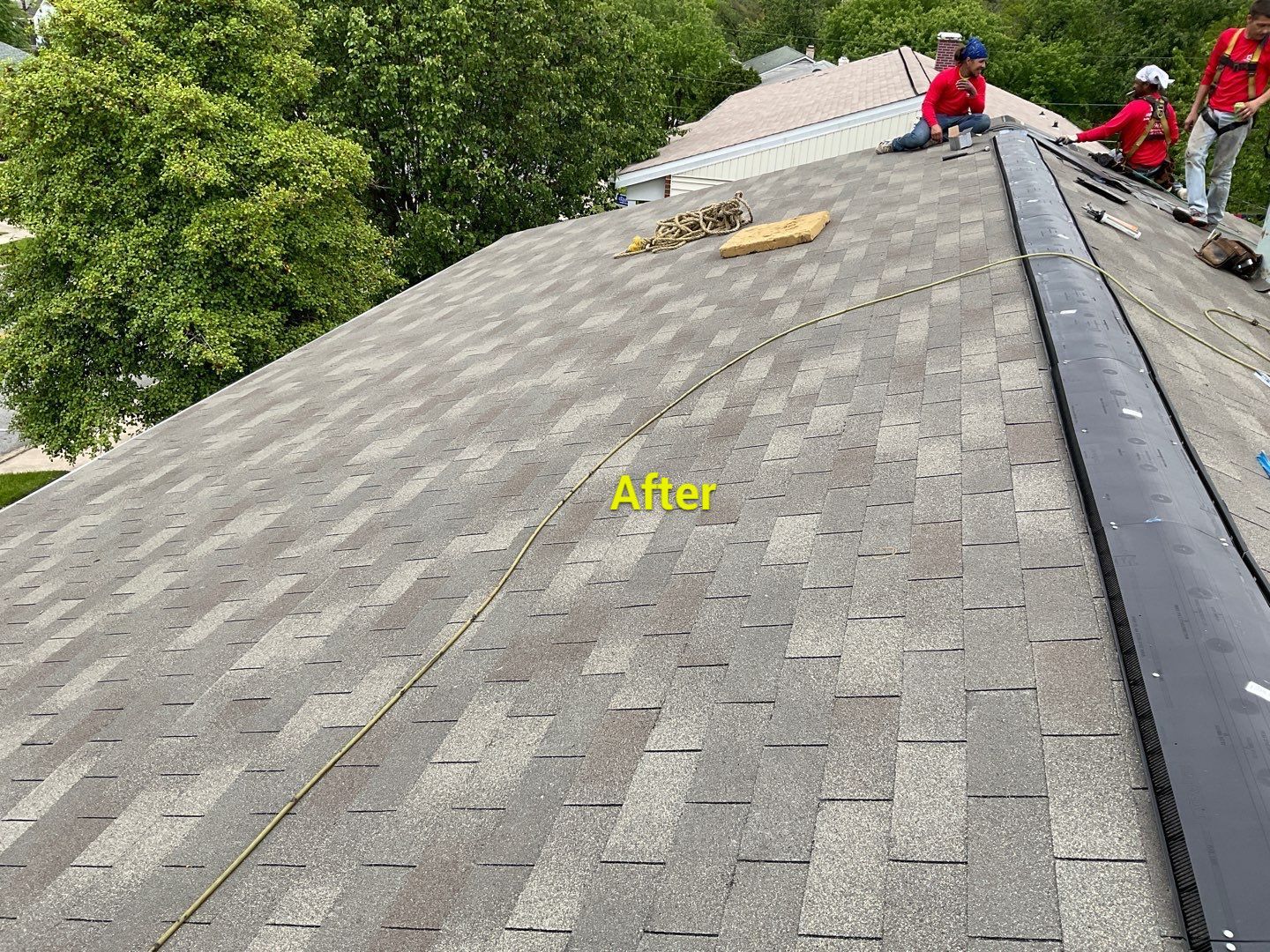 Residential Roofing Installation using CertainTeed Shingles by Alpha Design Services