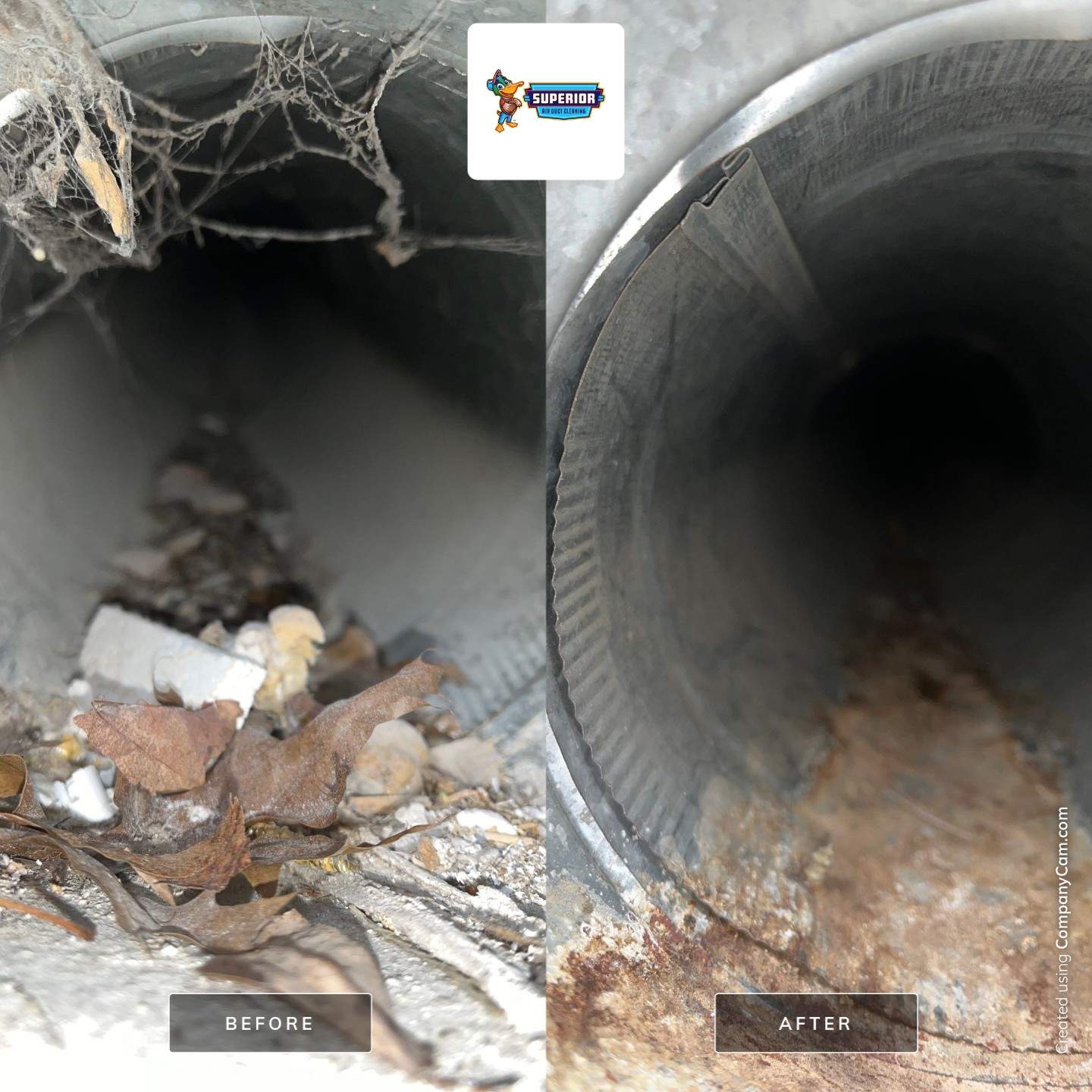 Air Duct Cleaning With a Vacuum Truck in Masury, OH by Superior Air Duct Cleaning