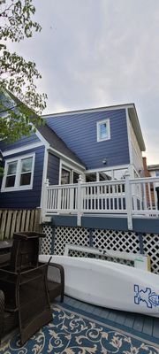 Siding replacement using James Hardie Siding