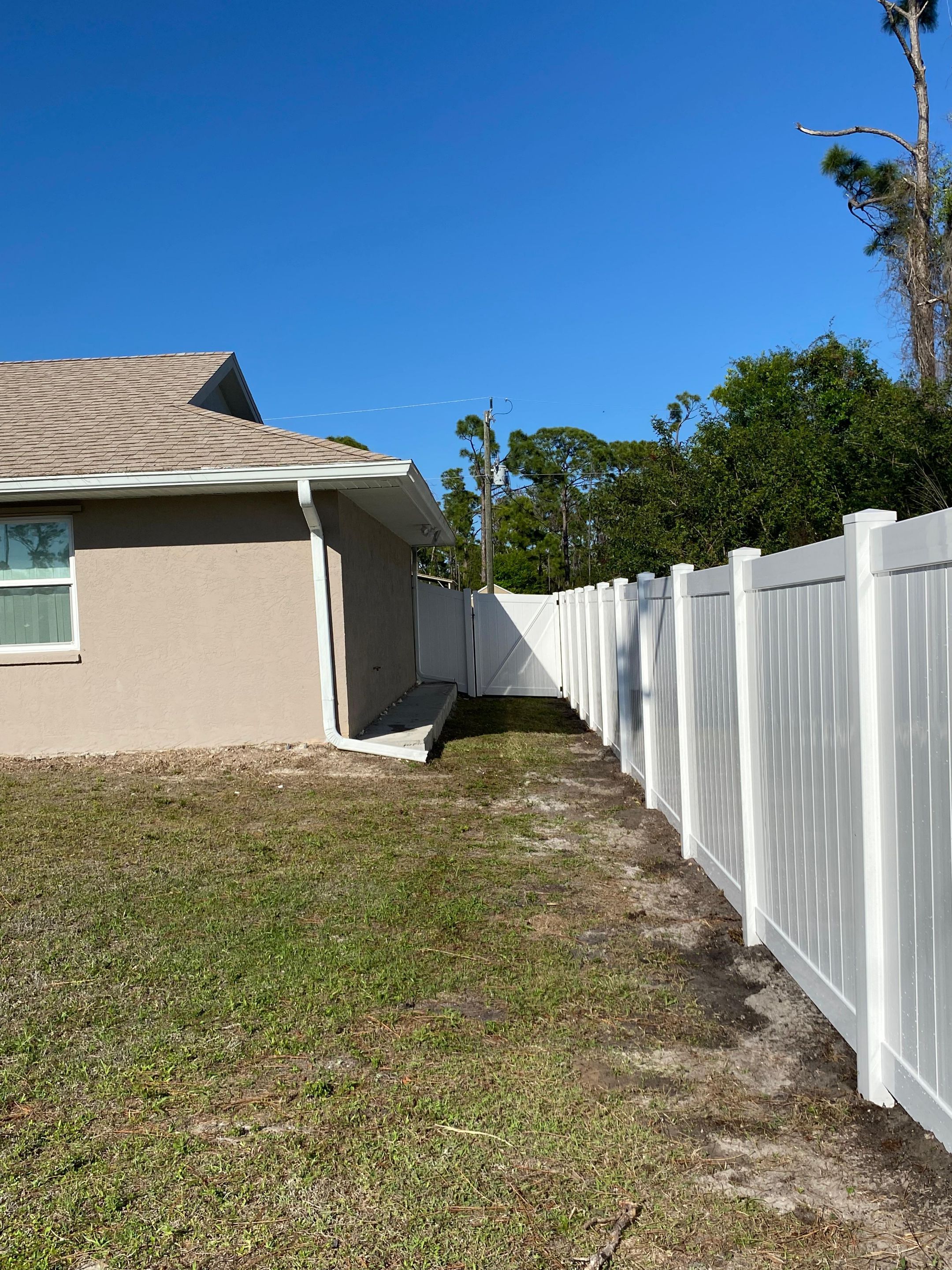 Vinyl Fence in South Gulf Cove by True Fence LLC