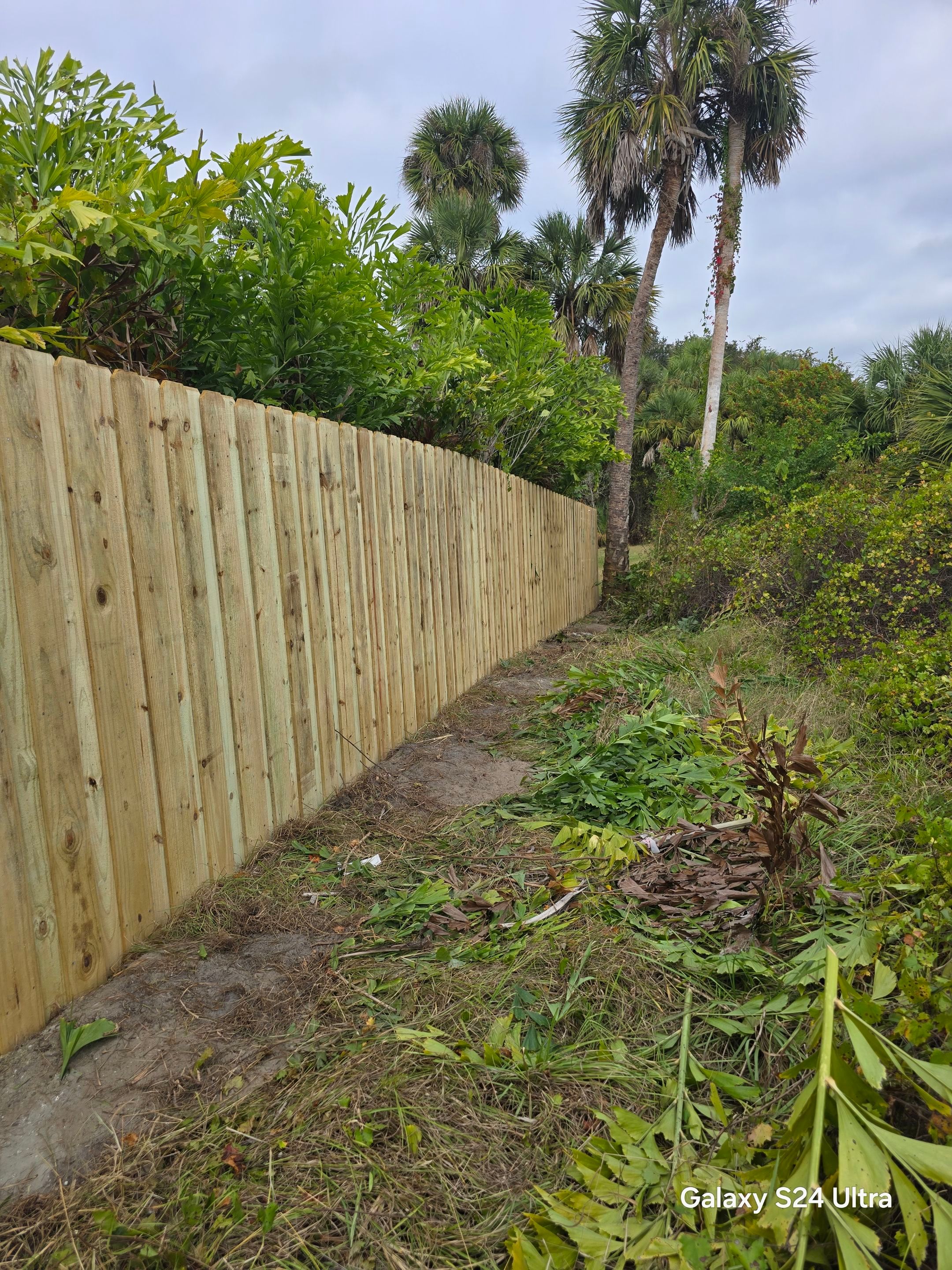 Wood Fence Install in North Port by True Fence LLC