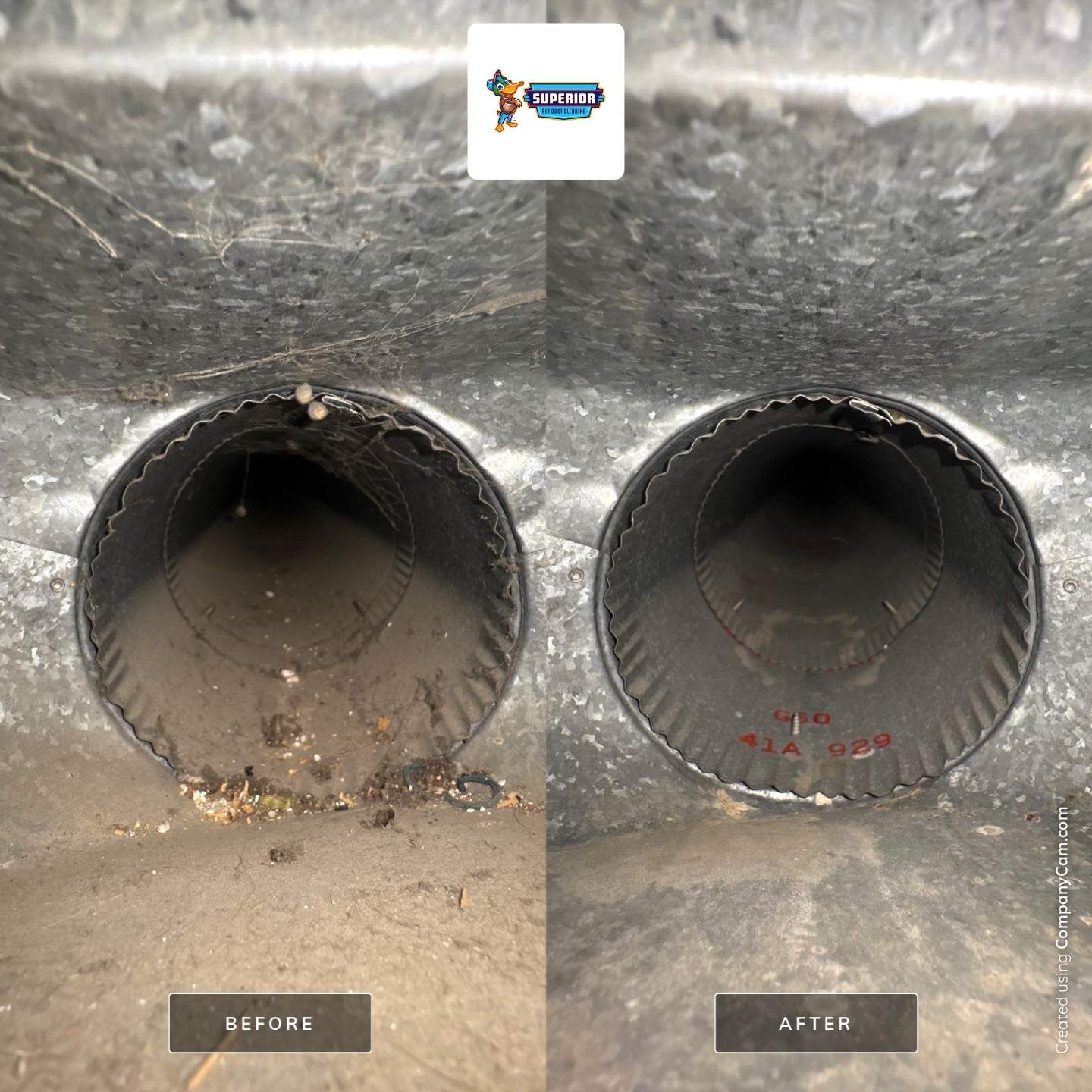 Air Duct Cleaning With a Vacuum Truck in Boardman, OH by Superior Air Duct Cleaning