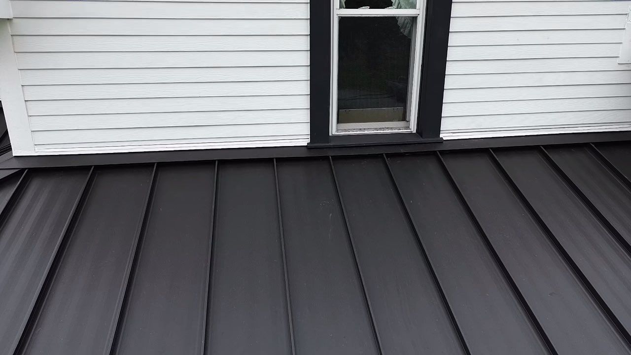 Standing Seam Metal Roof Transformation in Atlanta, IN by 4Ever Metal Roofing