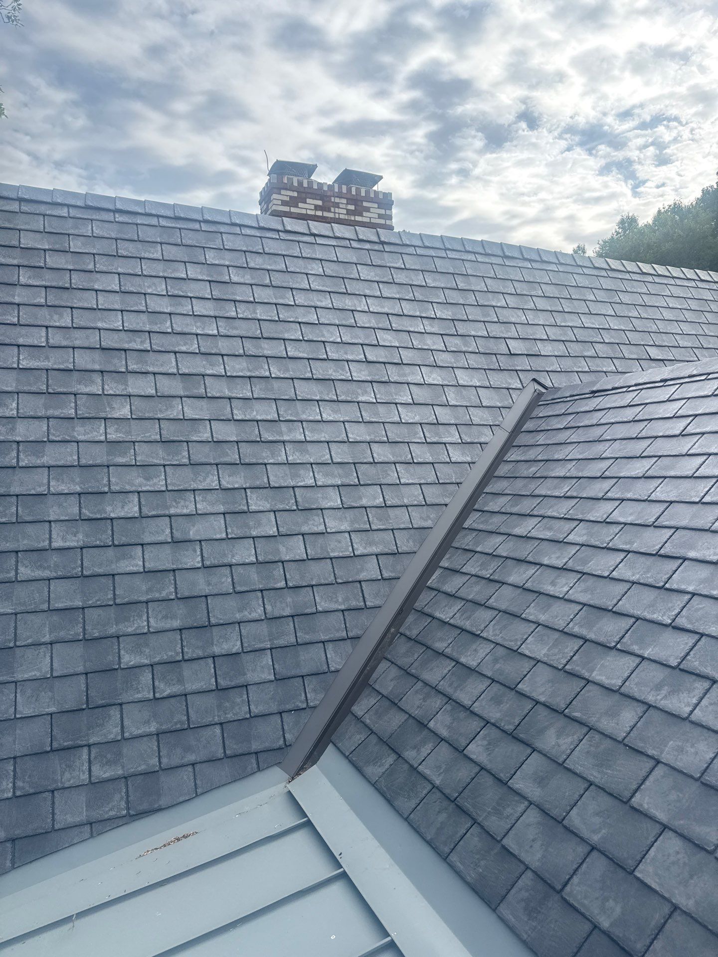 DaVinci Slate, Copper & Cedar Impressions - Private Residence by Rinaldi Brothers
