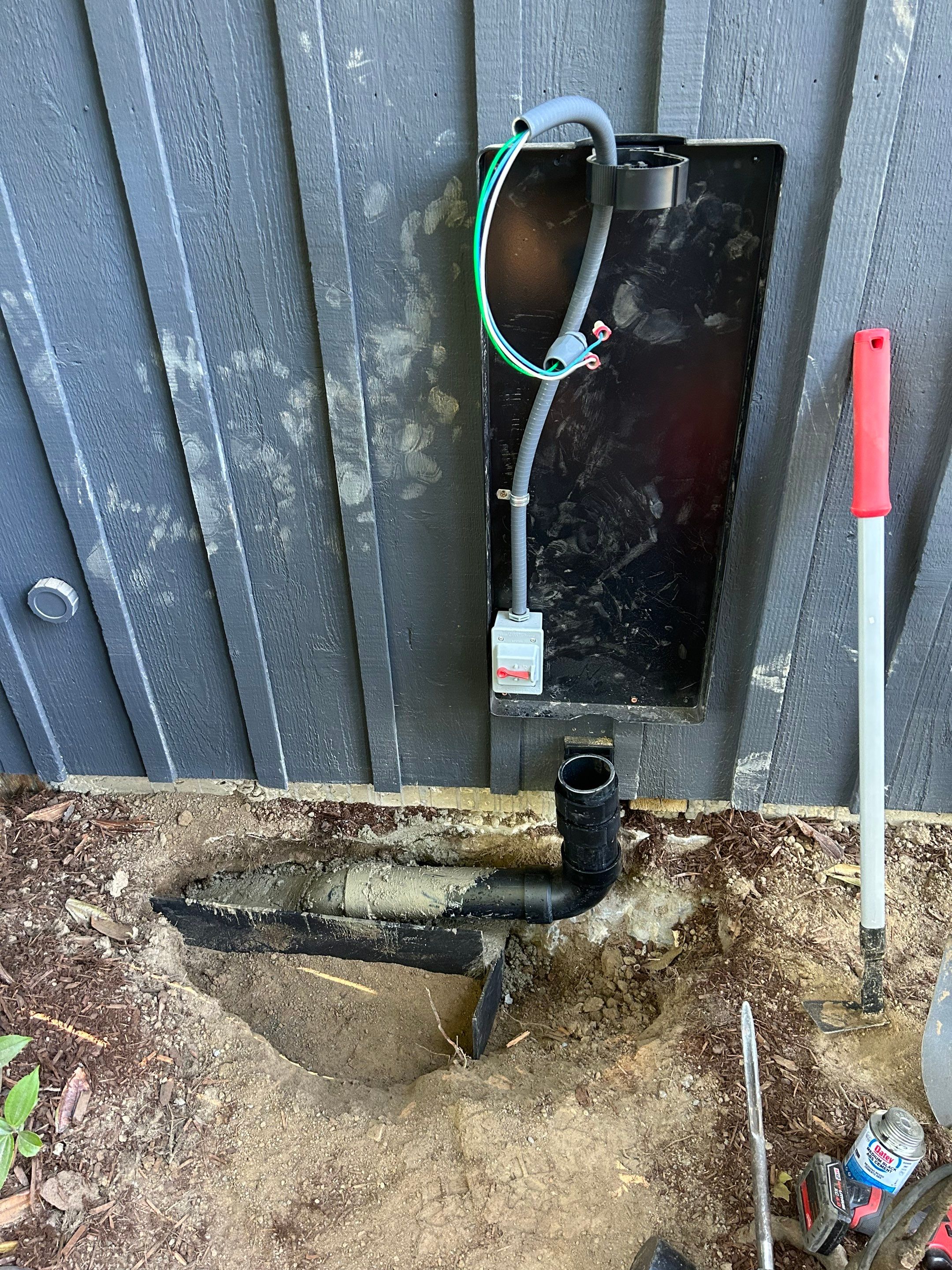 Outside RadonWell™ SafeAir™ System by JustRadon.Com