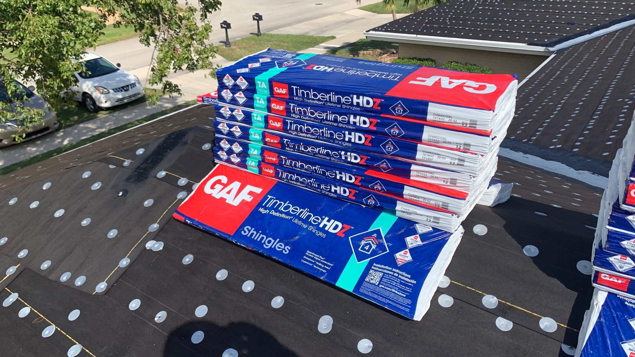 Residential Roofing Installation using GAF by BLUES BROTHERS ROOFING