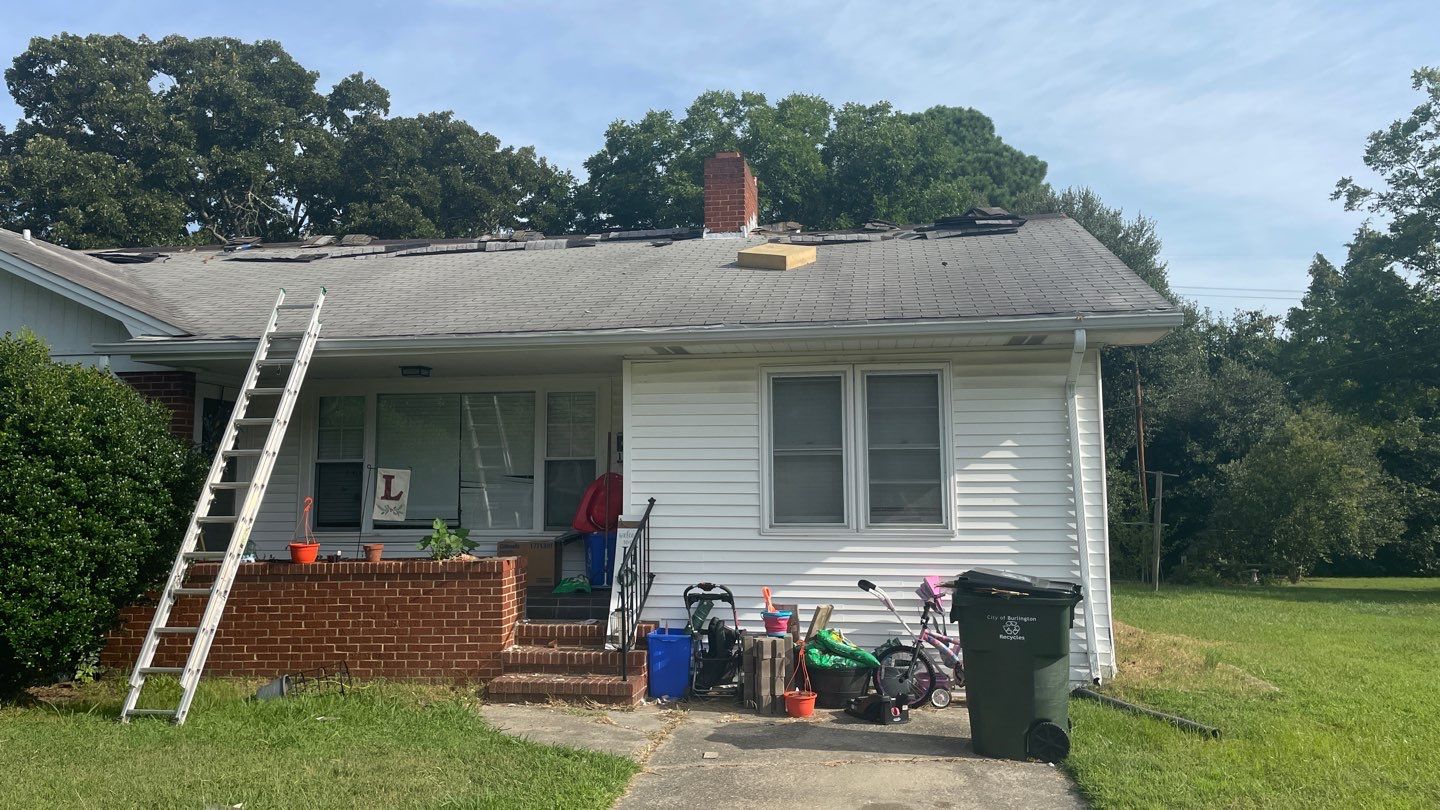 Carolina Blue Standing Seam Roof by Just In Time Roofing and Restoration