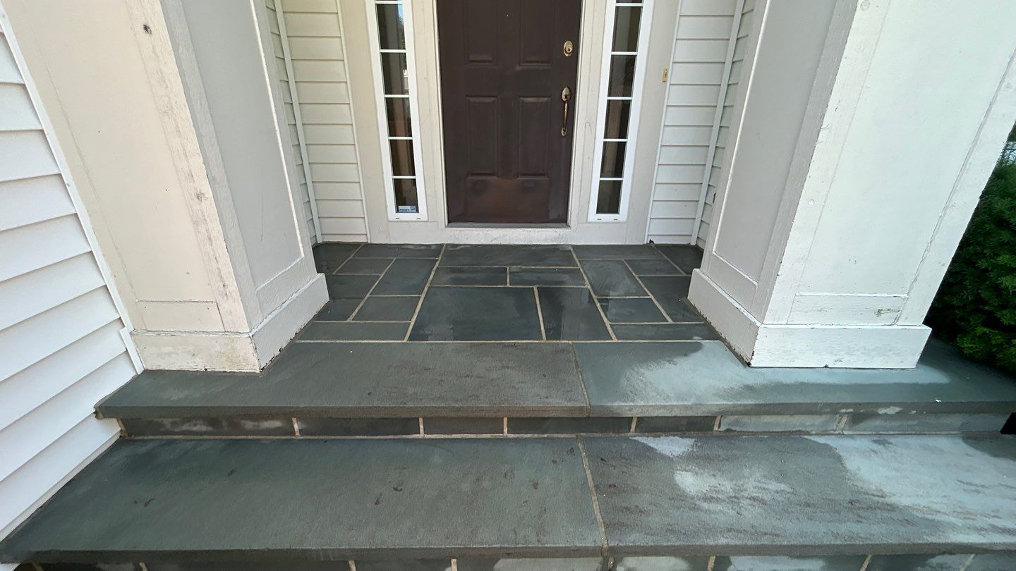 Brick paver clean, sand and seal.  using Surebond SB-1300 by Northern Power Washing LLC.