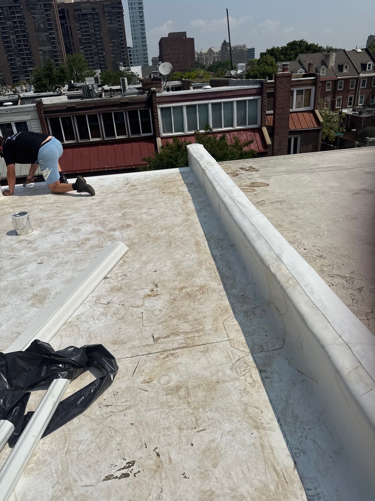 Roof & Pedestrian Deck Replacement by Philadelphia Quality Roofing