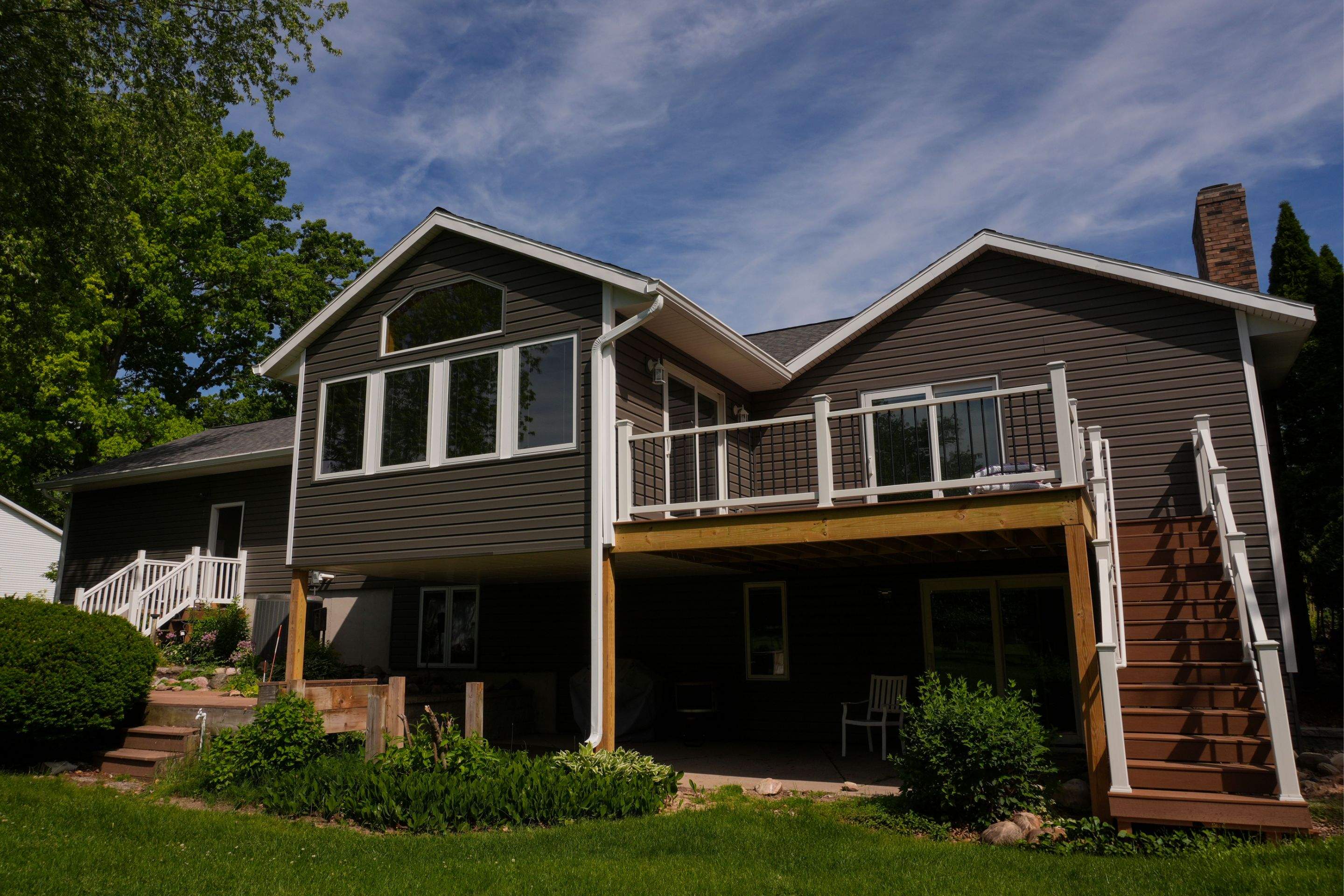 Custom Addition & Exterior Renovation in Rockford by Cutting Edge Homes