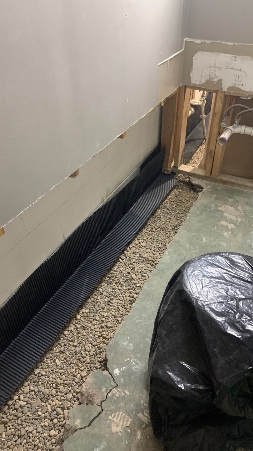 Anoka Drain Tile by Waterproofing Northeast