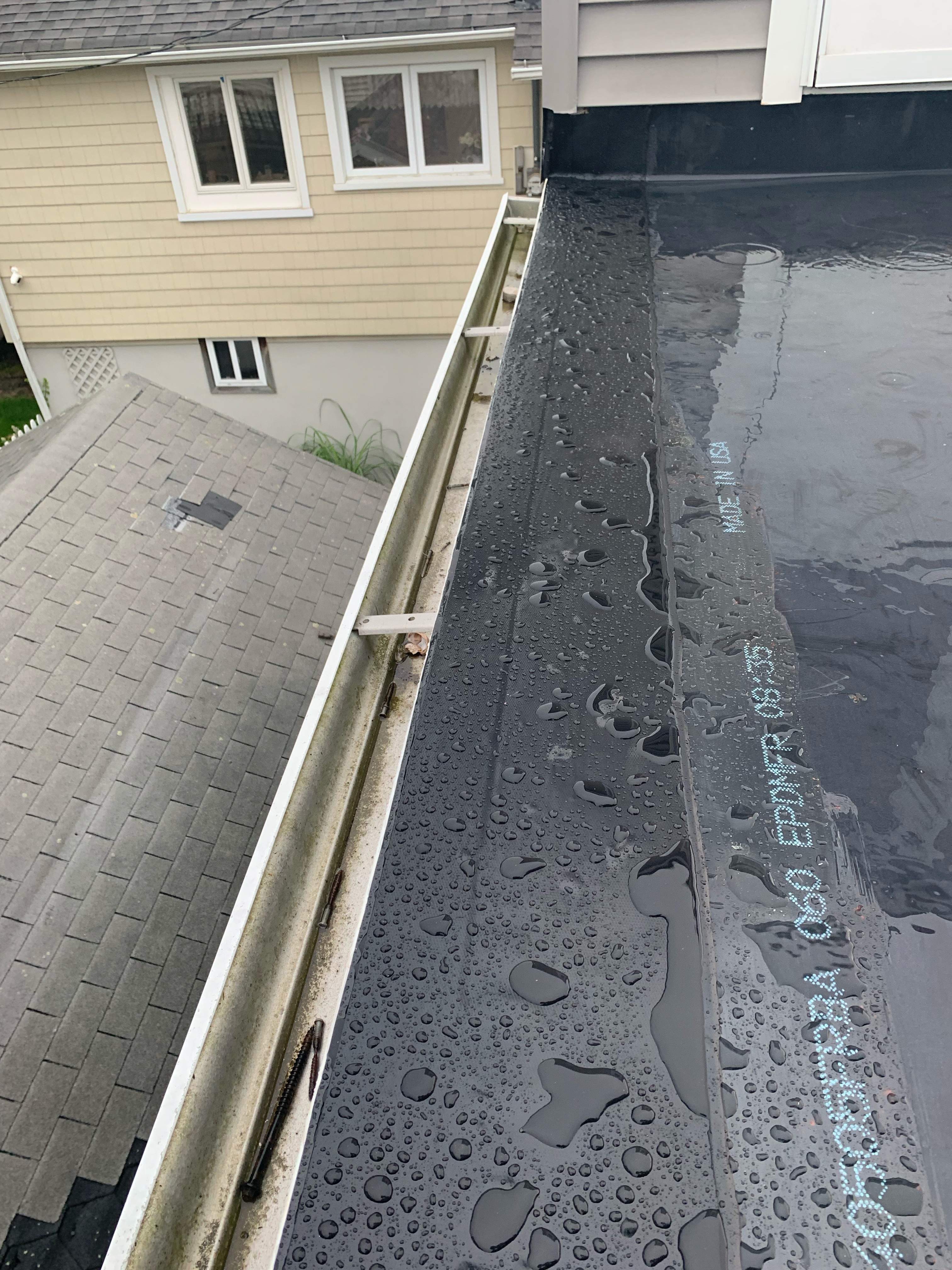 Deck Installation using trex over epdm roof by A Plus Exterior