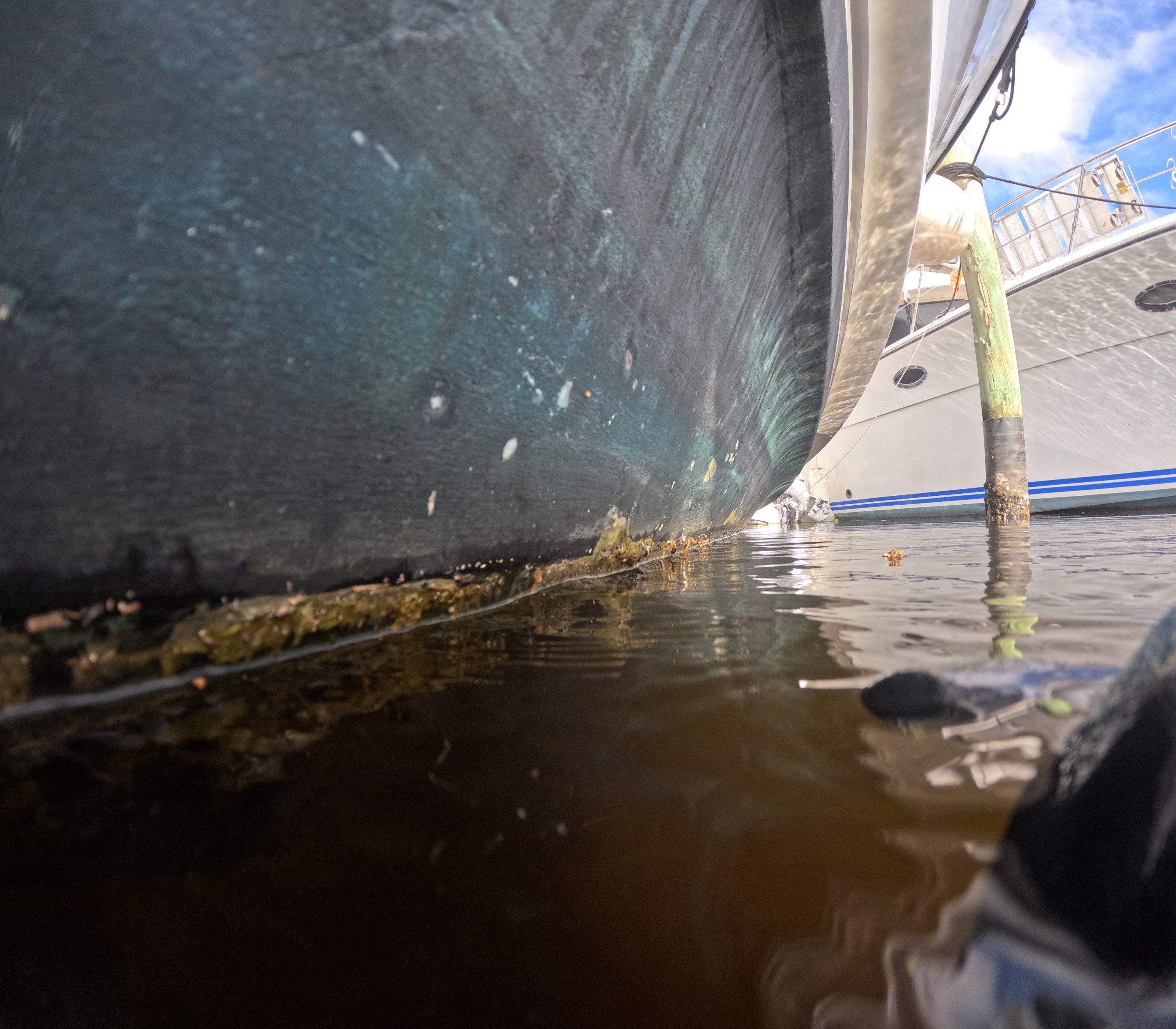 Project in North Fort Myers, FL by Florida Hull Cleaning 