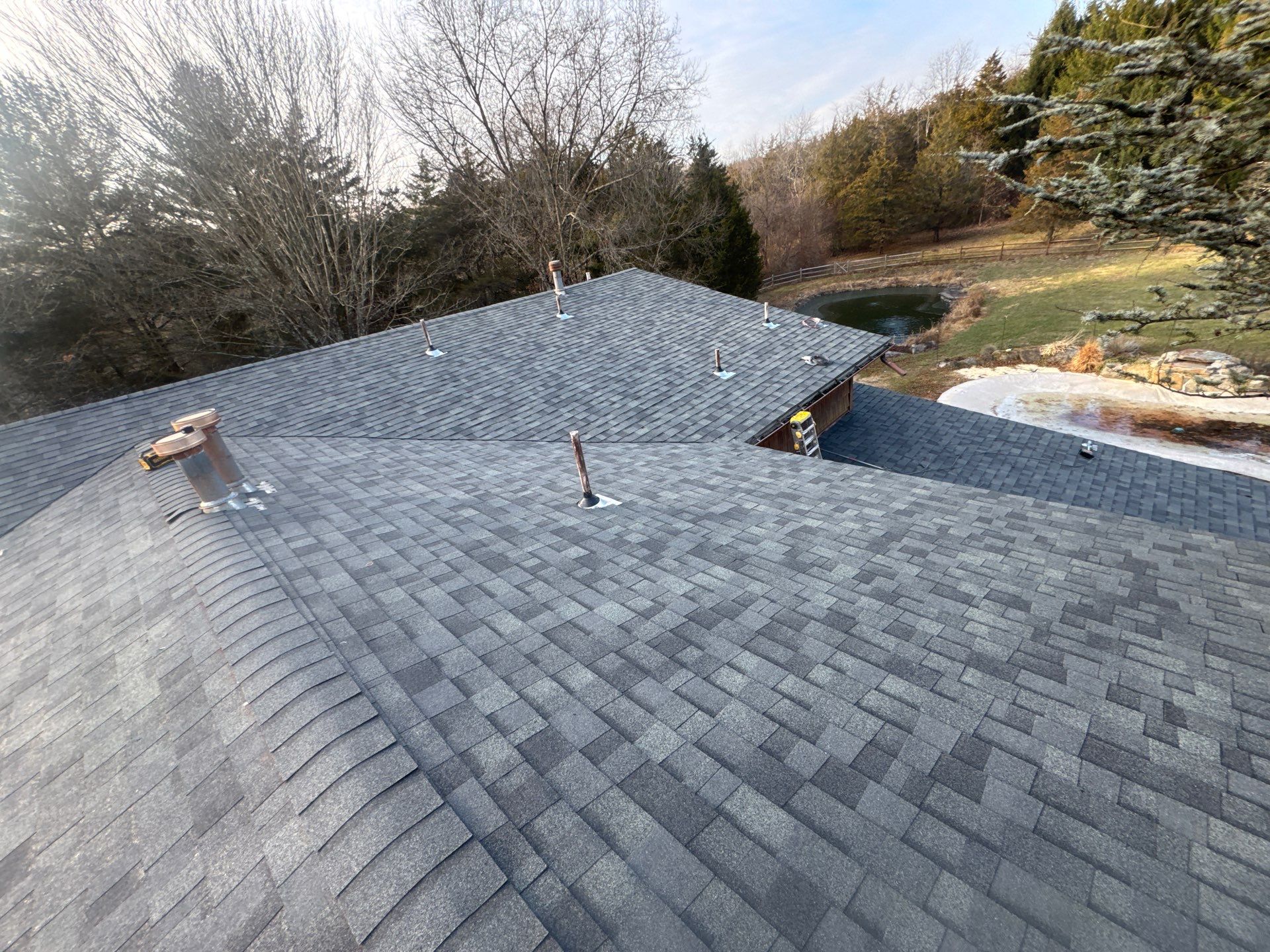 Oxford Gray Shingles by Reimagine Roofing