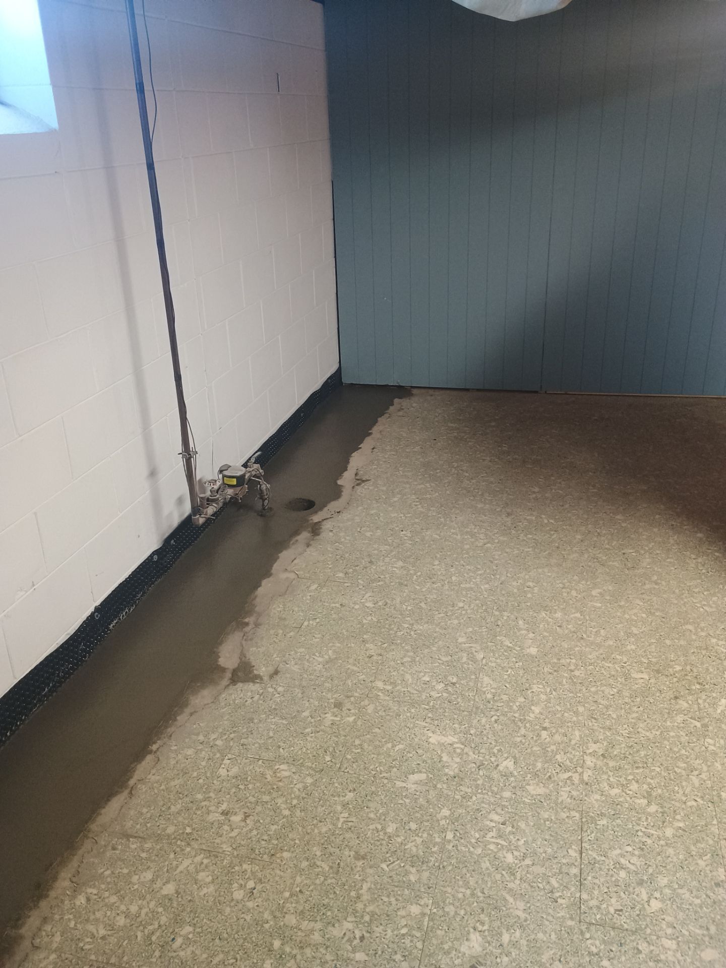 Drain Tile in Roseville for Carston by Waterproofing Northeast