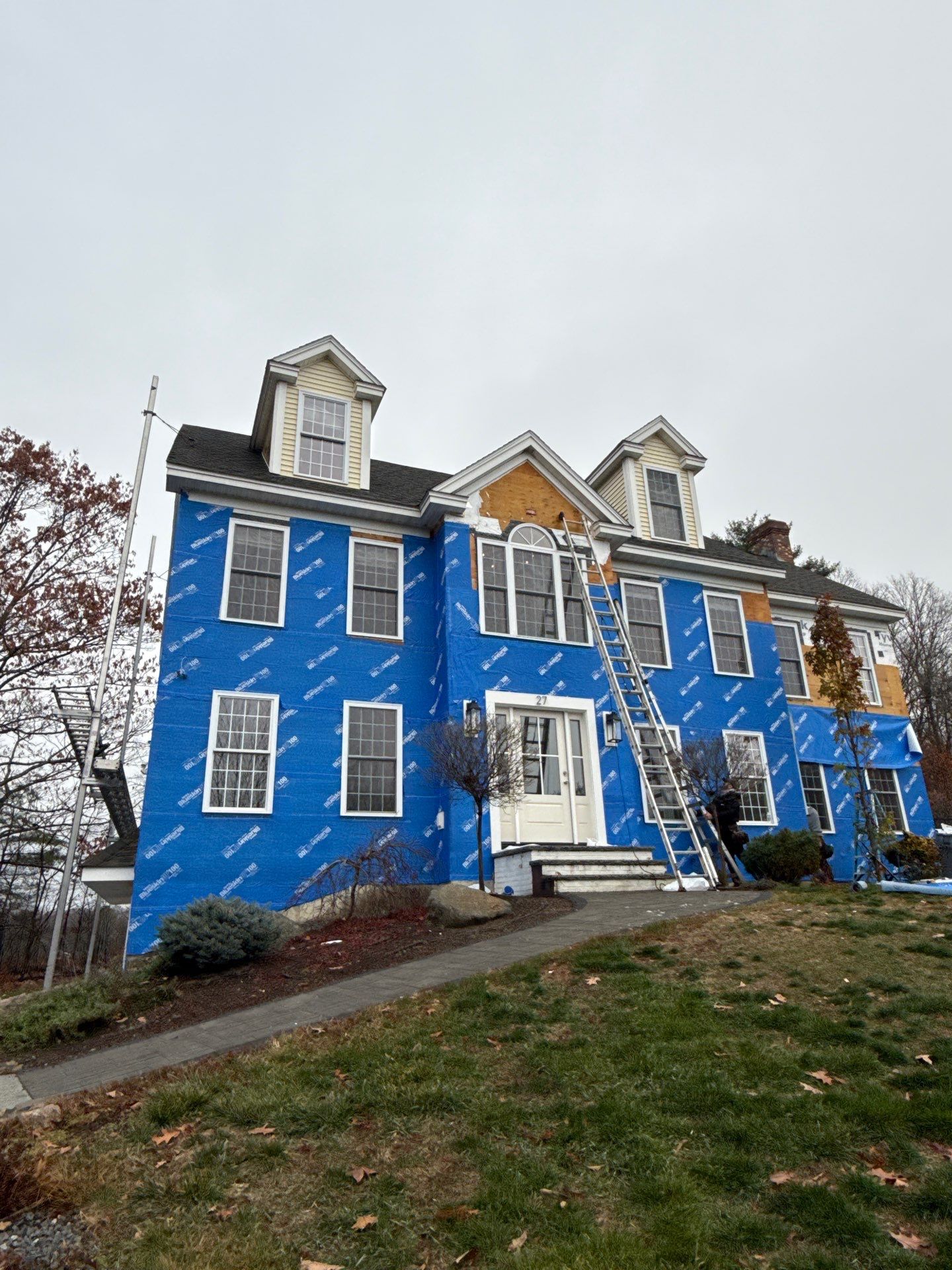 Complete Home Renovation with James Hardie® Clapboard & Shake Siding and Custom PVC Trim by Sensible Home Solutions
