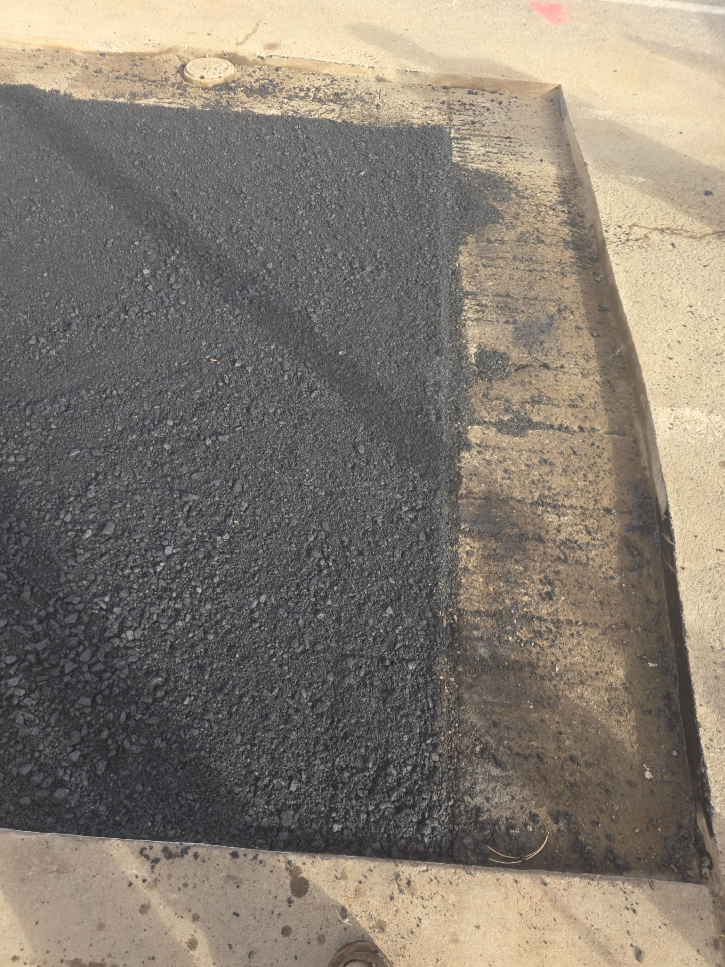 Asphalt Patching for underground project Colorado Mills by DMH Site Services