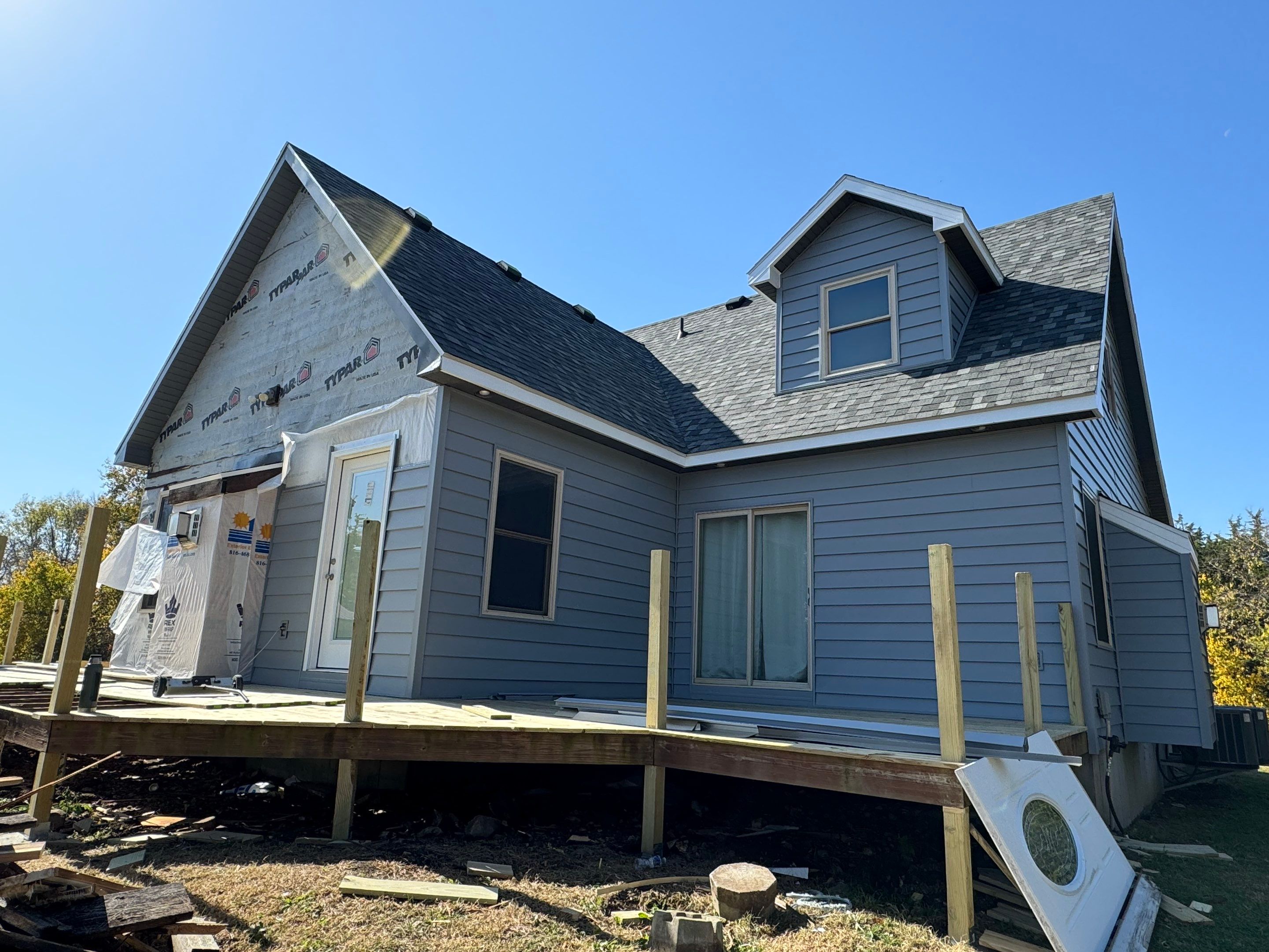 Comprehensive Roof and Siding Replacement Project in Lincoln, MO by EEC Windows, Siding & Roofing