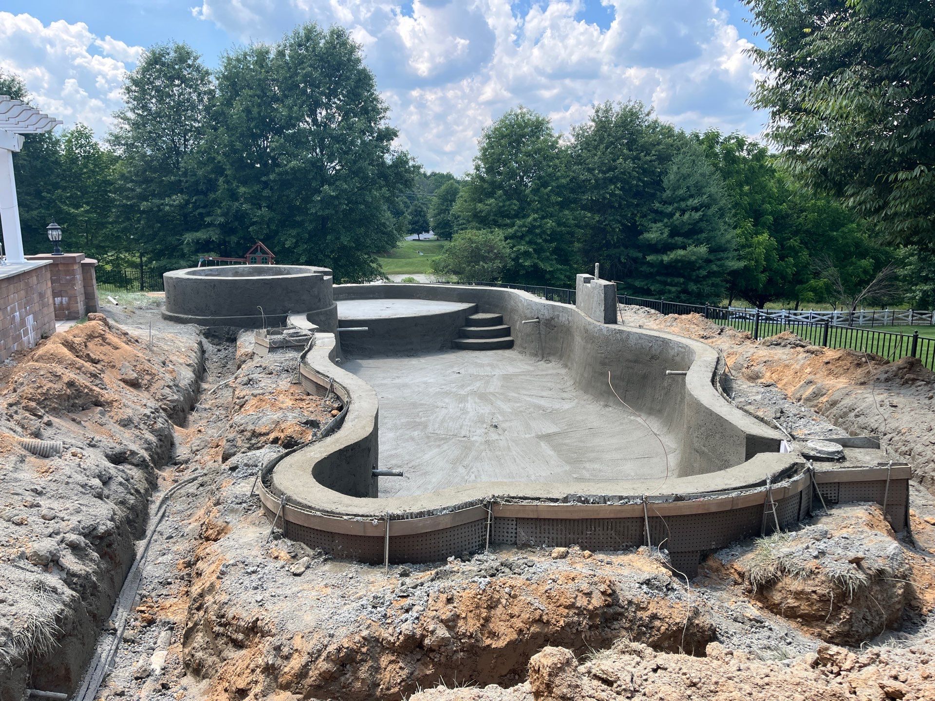 Project in Clarksville, MD by Elysium Pools