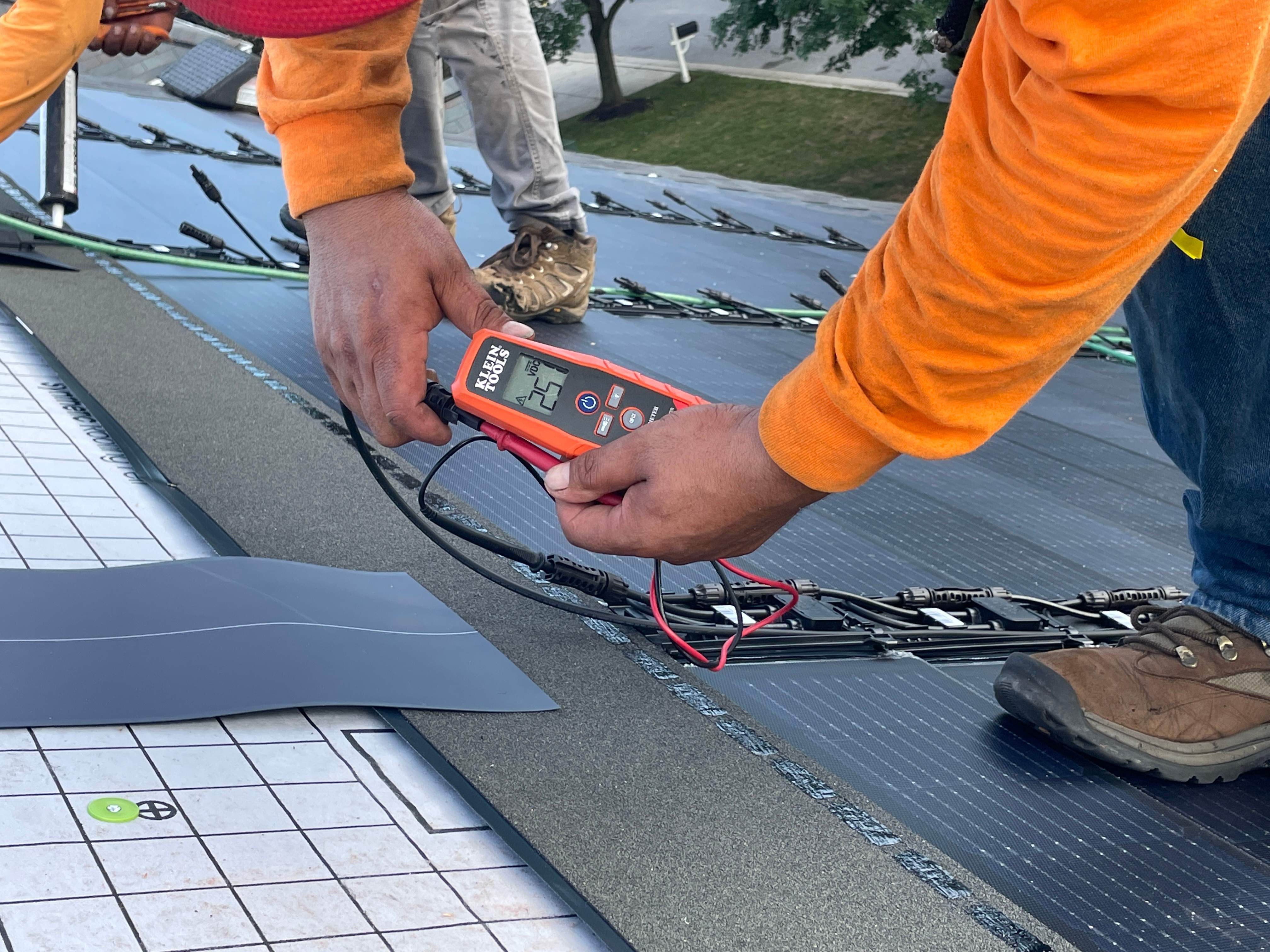 GAF Timberline Solar Roof Ellicott City, MD by American Home Contractors