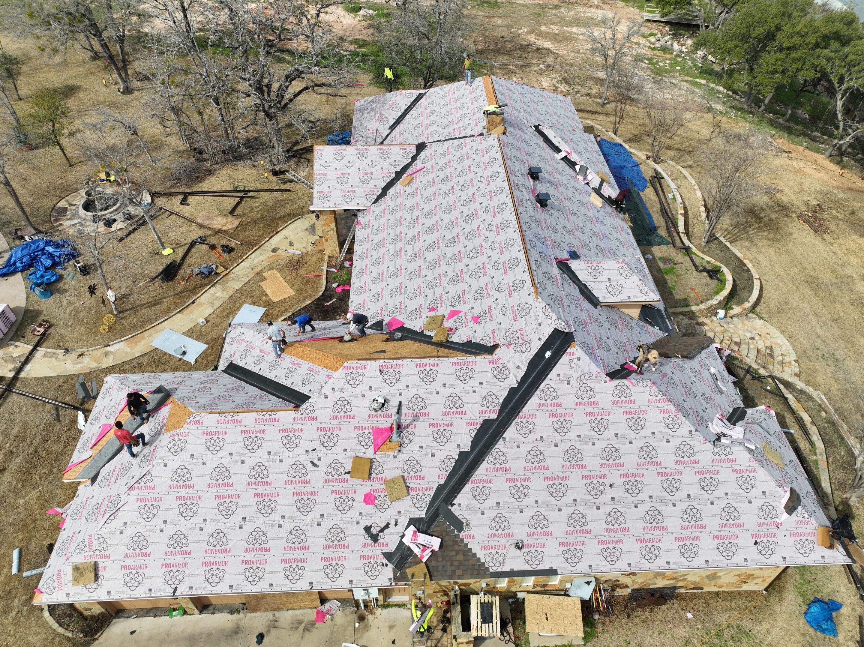 Residential Roofing Installation using Owens Corning Duration by Becker Roofing and Exteriors