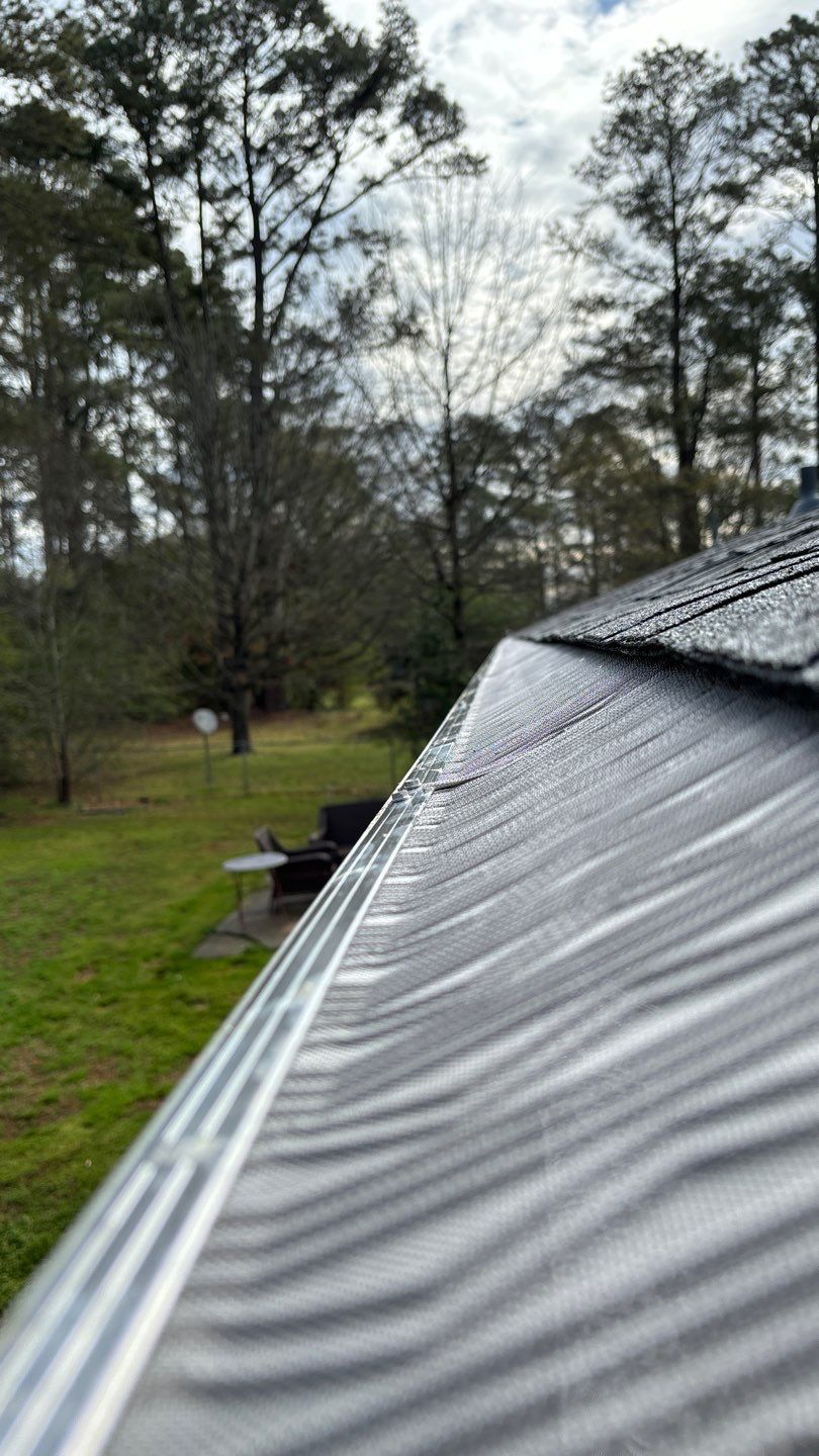 Roof replacement and Gutters Guards Installation  by Deerfield Roofing LLC