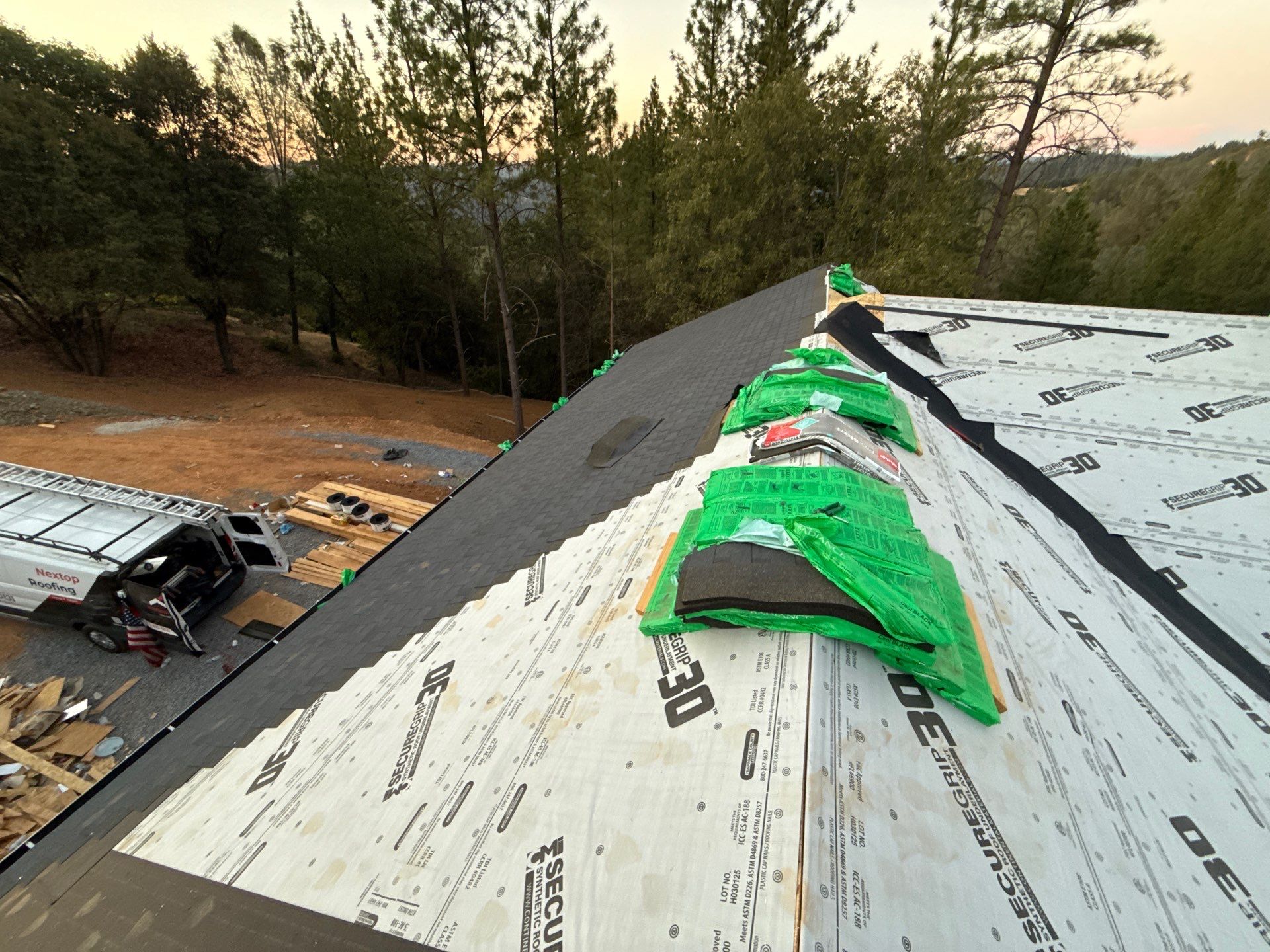 New Construction using Pabco by Nextop Roofing