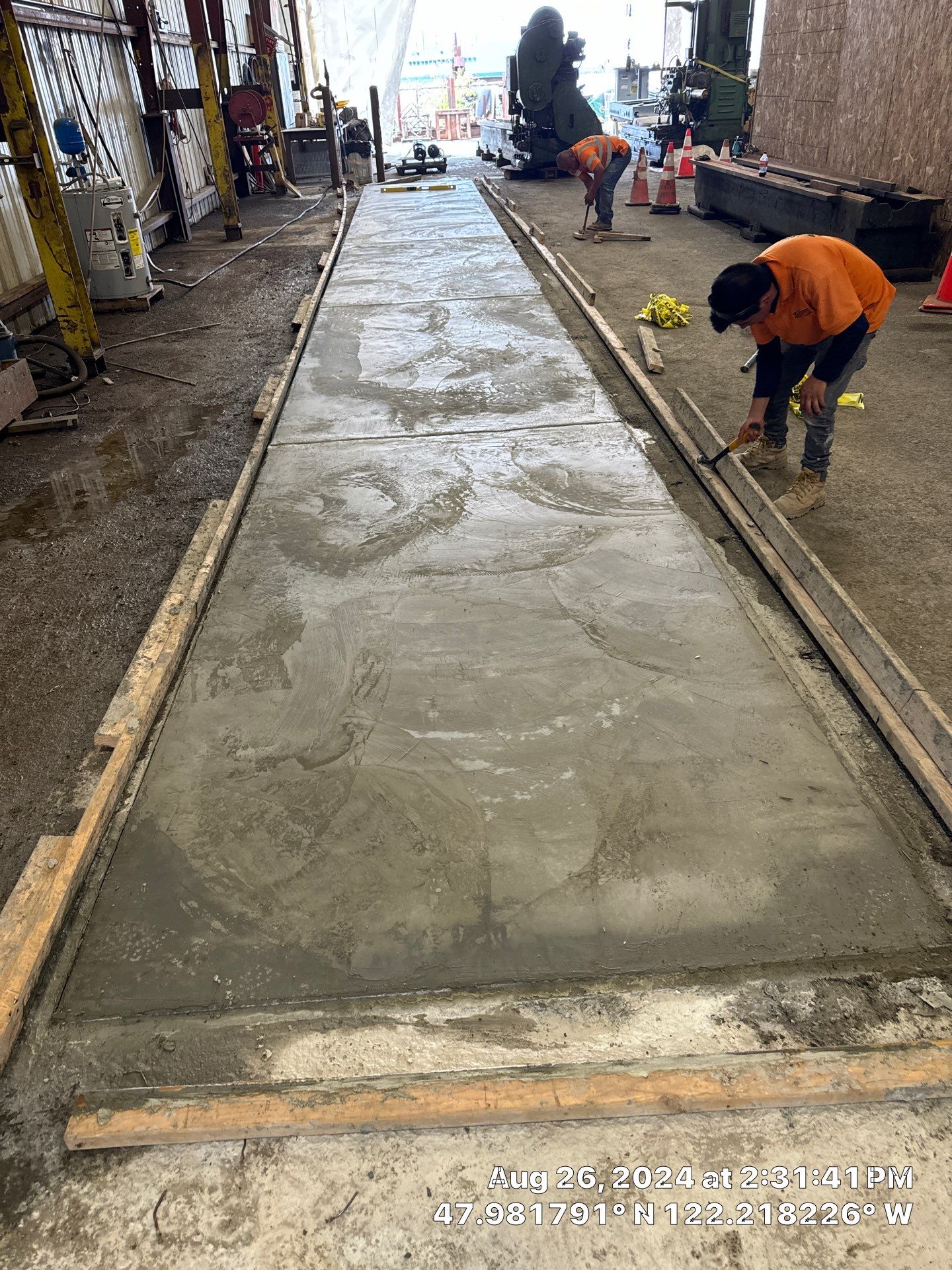 Everett Ship Repair | Reinforced Concrete Slabs by Jireh Asphalt & Concrete Inc 