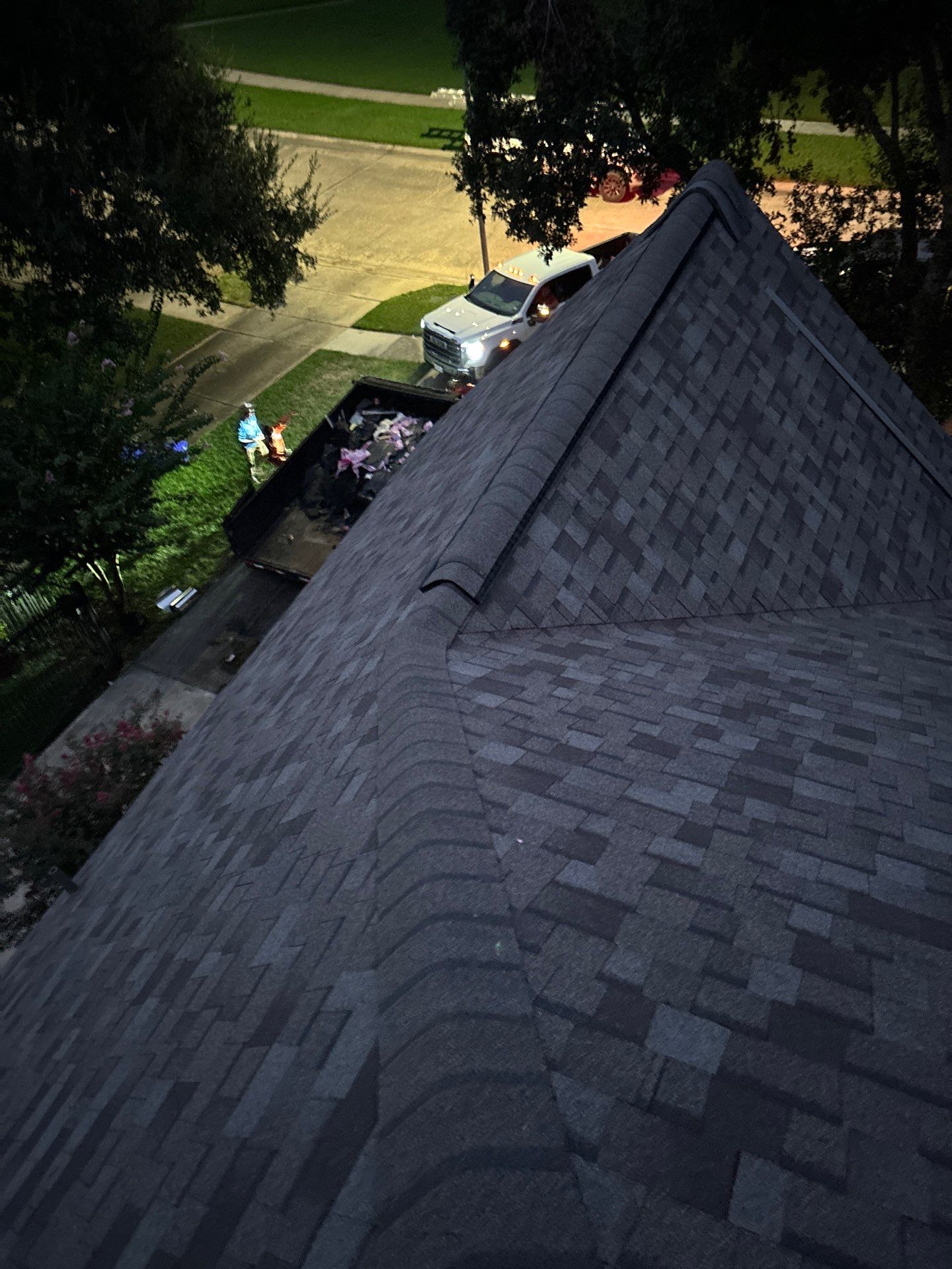 Residential Roofing Installation using Owen's Corning Duration (Lifetime) Shingles by Roof Repair Company