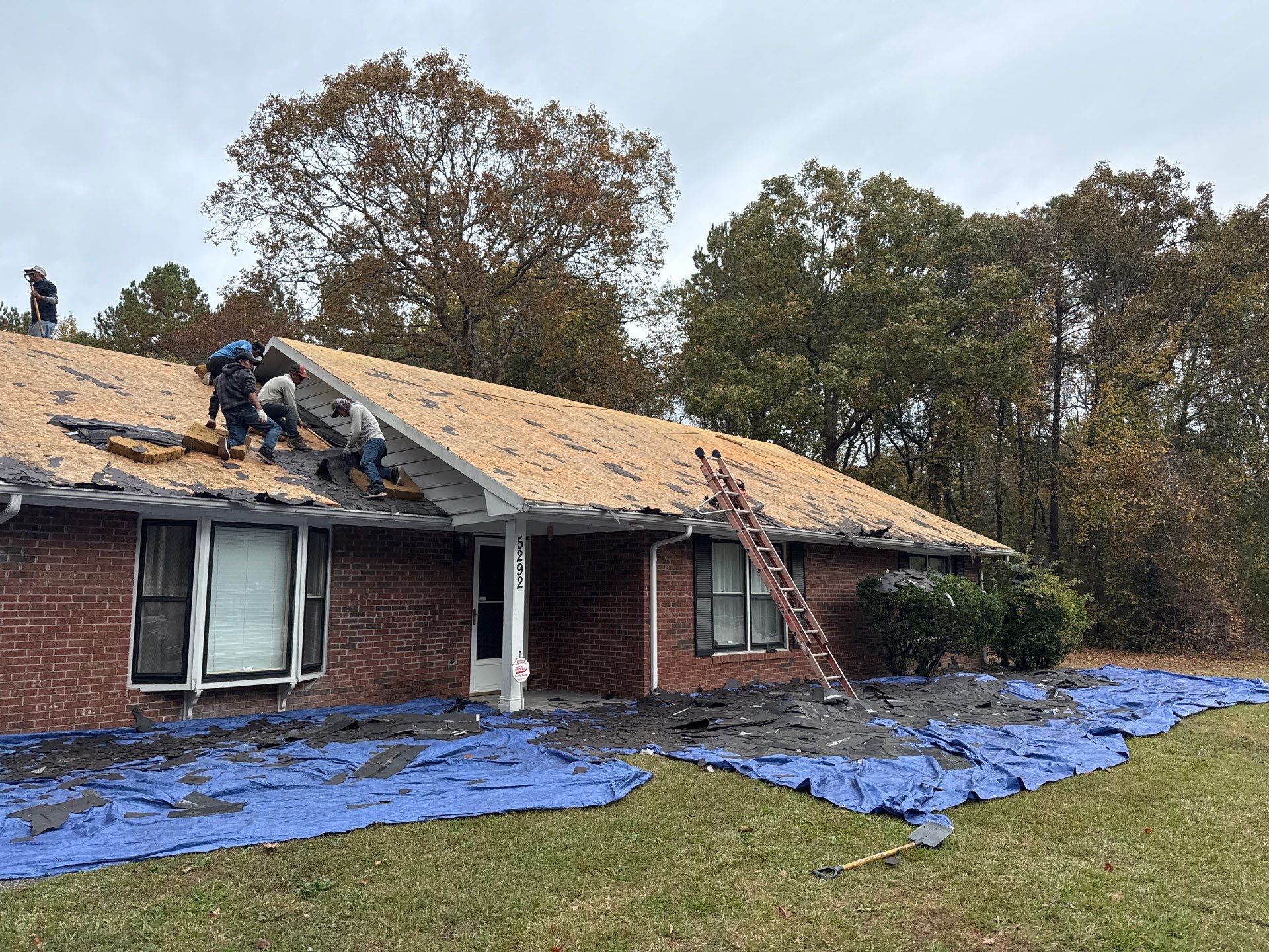 Residential Roofing Installation with Repairs  by Karcher Roofing & Construction
