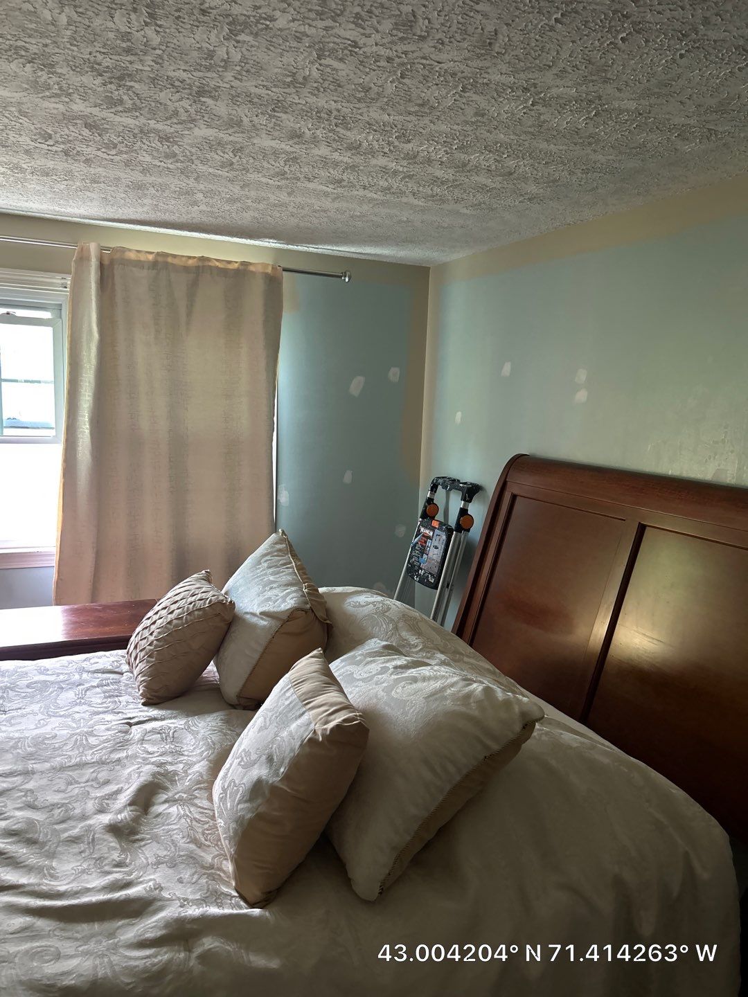 Interior Bedroom Painting and Drywall Repair in Manchester by The Persnickety Painters