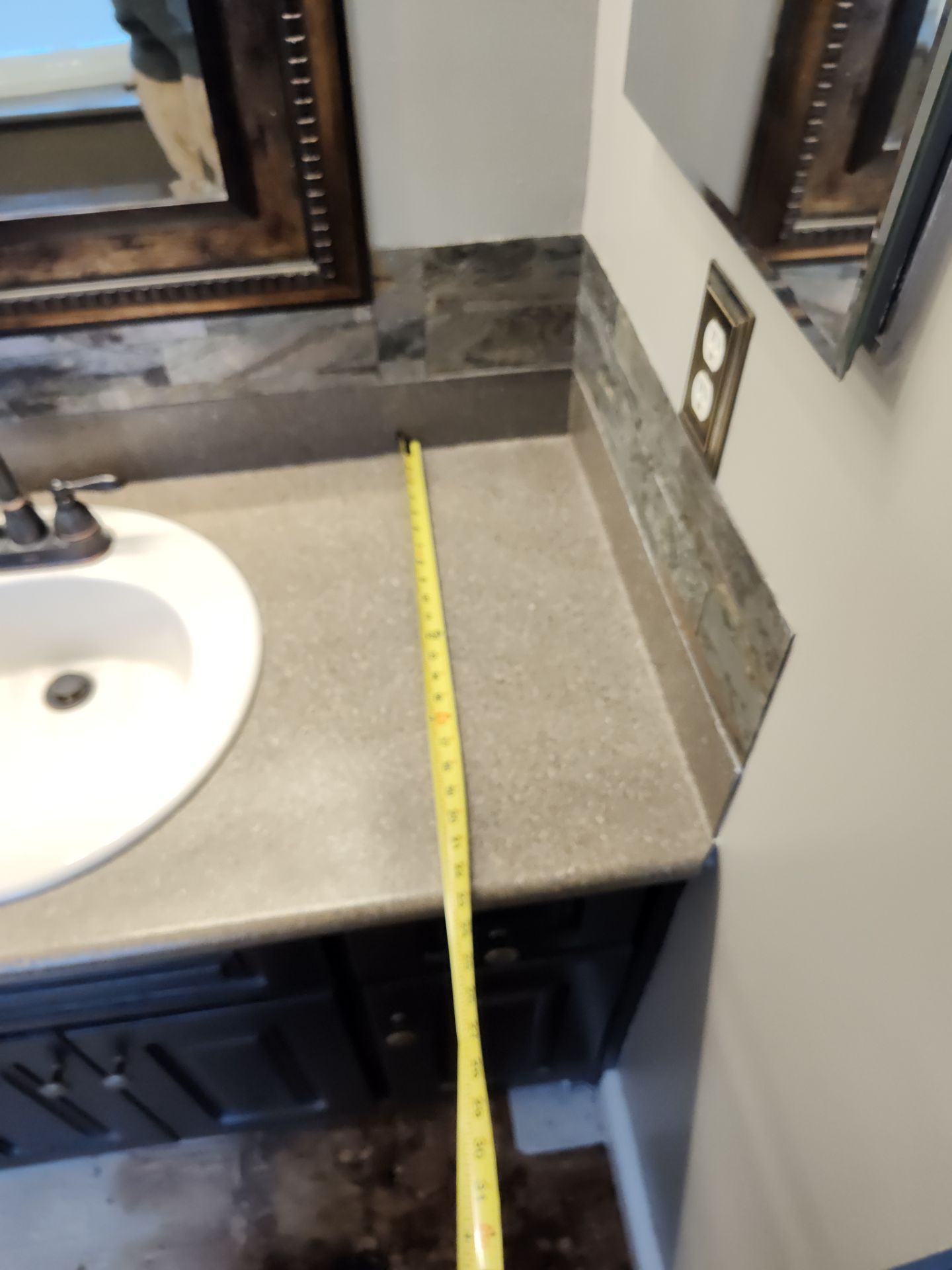 Bathroom repair and remodel by Cornerstone Home Builders, LLC