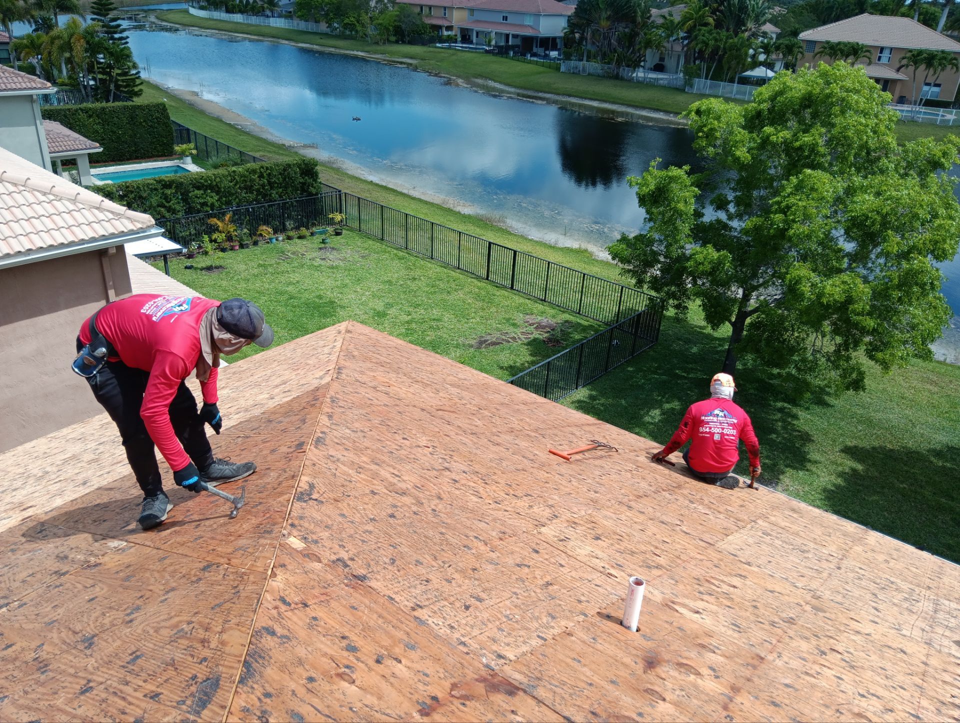 Series 1300 Englert Metal Roof in Weston by Roofing Recovery
