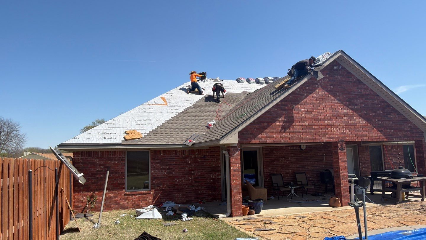 New Asphalt Shingle Roof Replacement in Davis, OK by BANA Roofing and Solar Supply