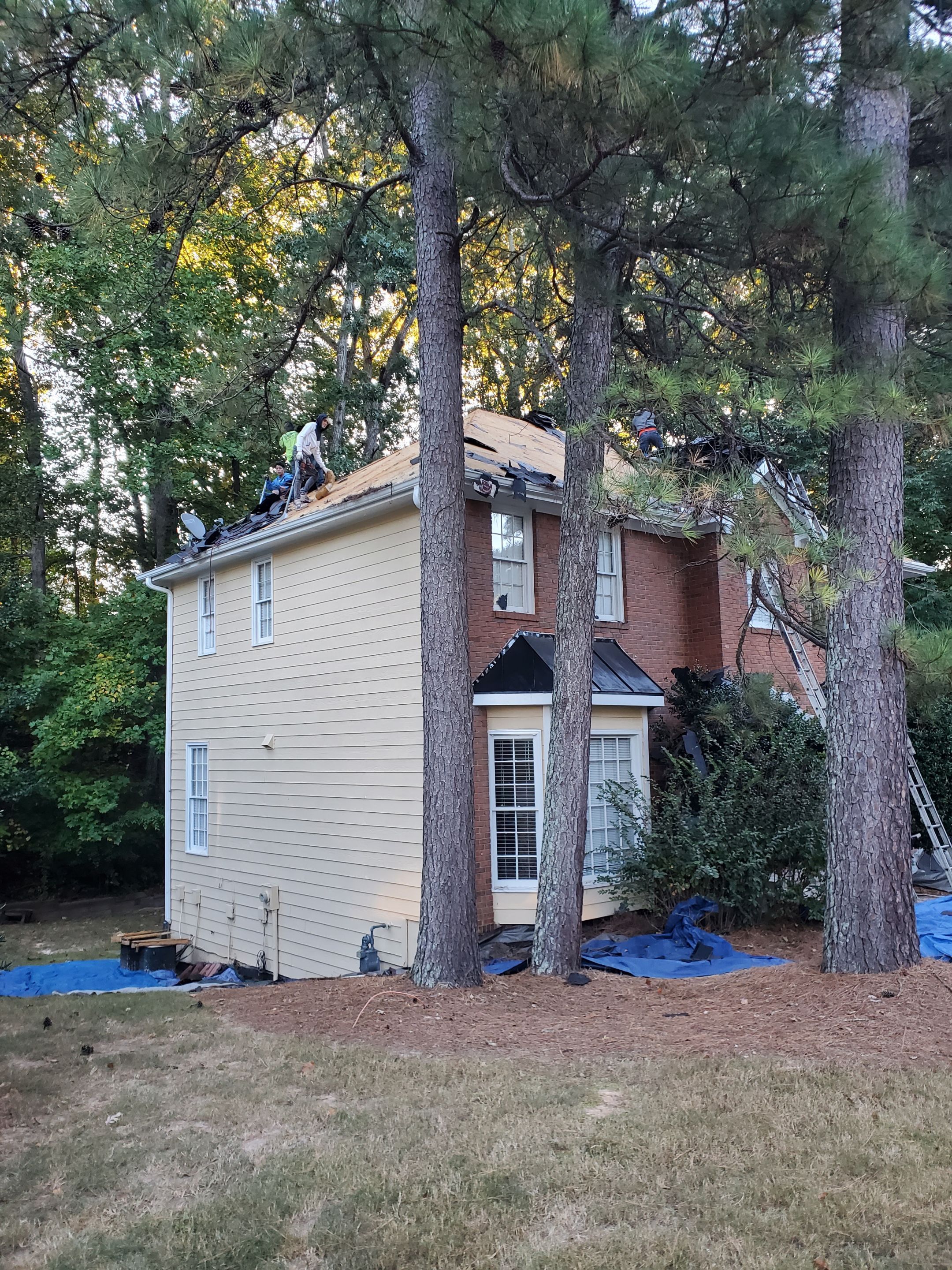 Residential Roofing Installation using Owens Corning by Inspector Roofing and Restoration