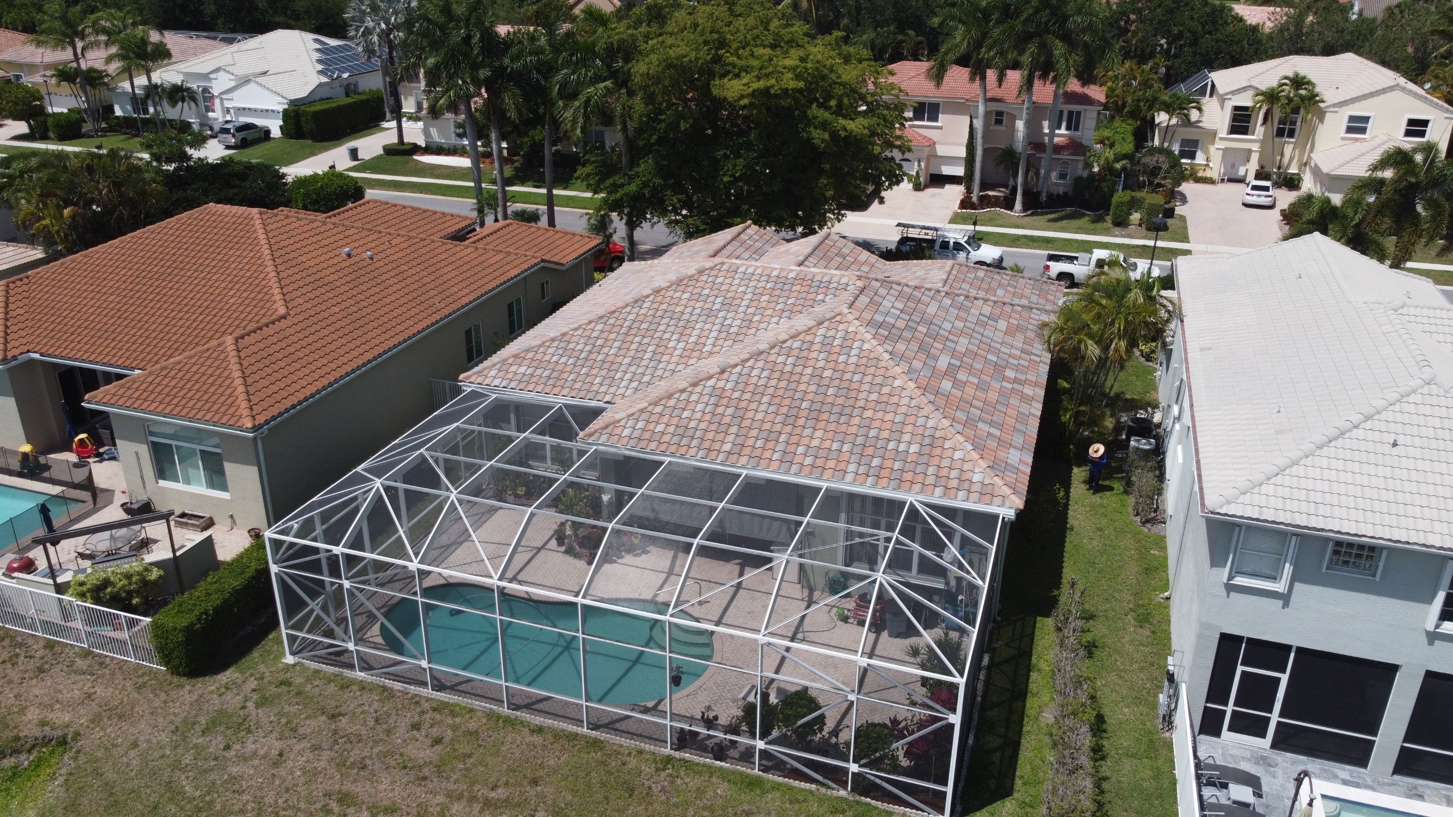 Residential Roofing Installation using Eagle Roofing Tile by BLUES BROTHERS ROOFING