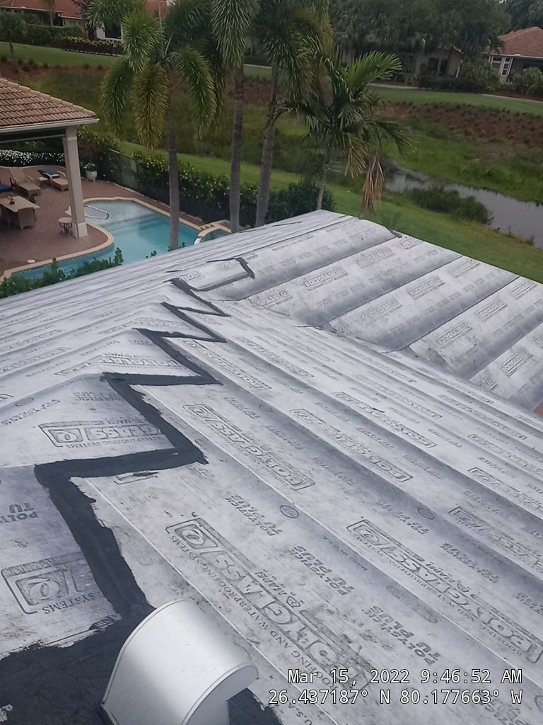 Residential Roofing Installation using Eagle Roofing Tile by BLUES BROTHERS ROOFING