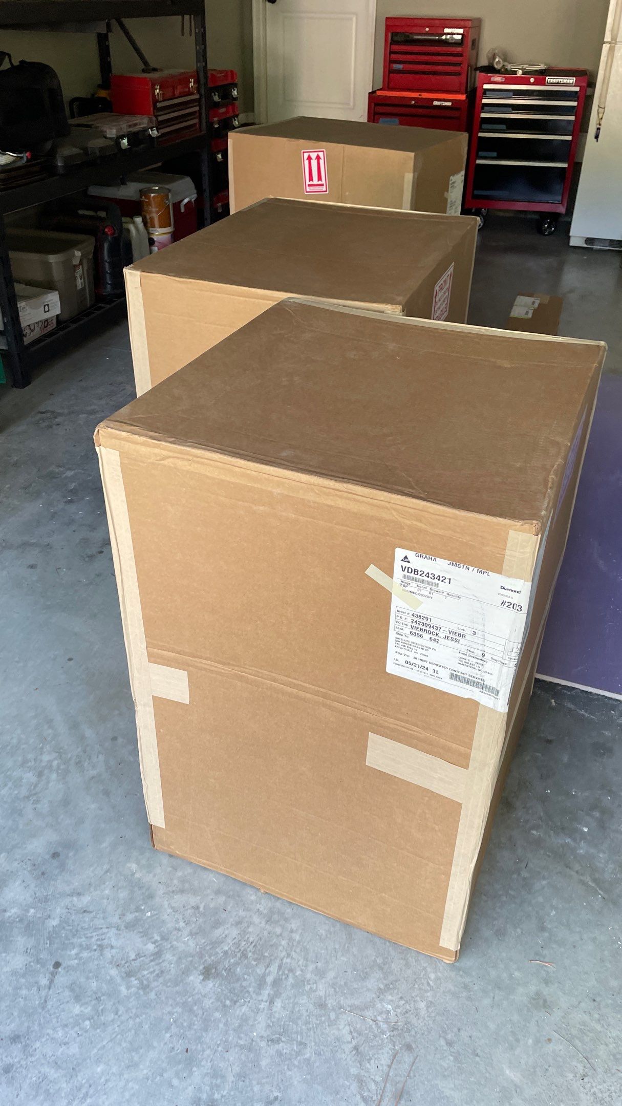 Bright Bathroom Remodel with Wall Removal, Stand Alone Tub and New Vanity by Footprints Floors of Coastal Carolina