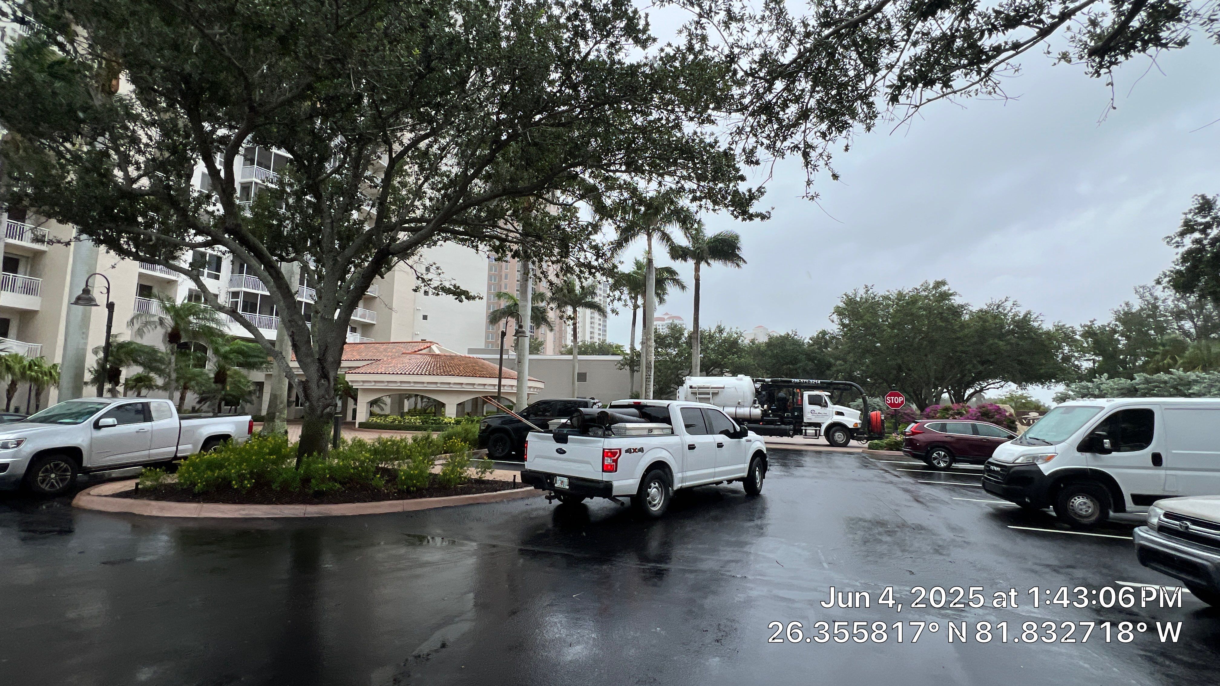 Bonita Bay Condo Stormwater System Cleaning by APS Power & Water