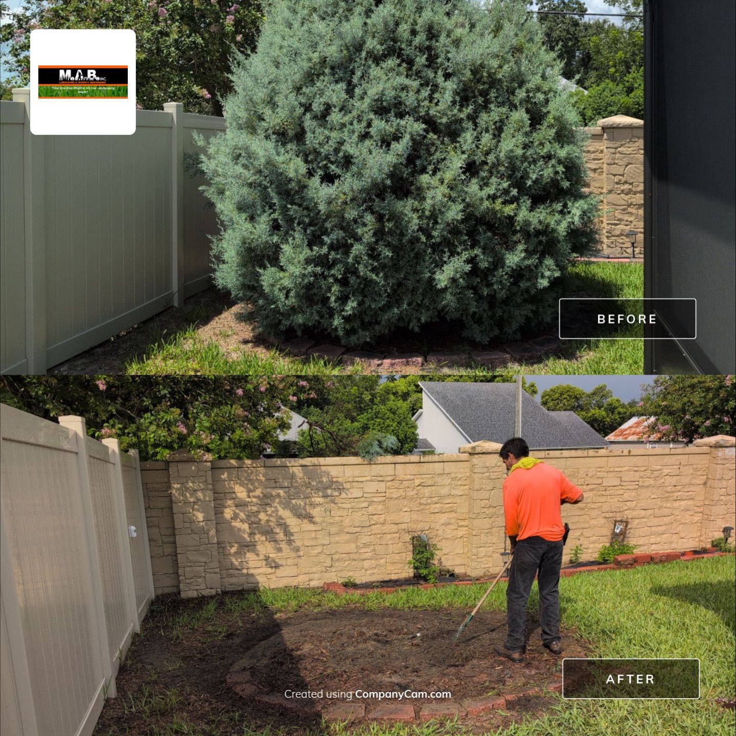 Tree Removal by 
M.A.B. Landscaping & Property Maintenance