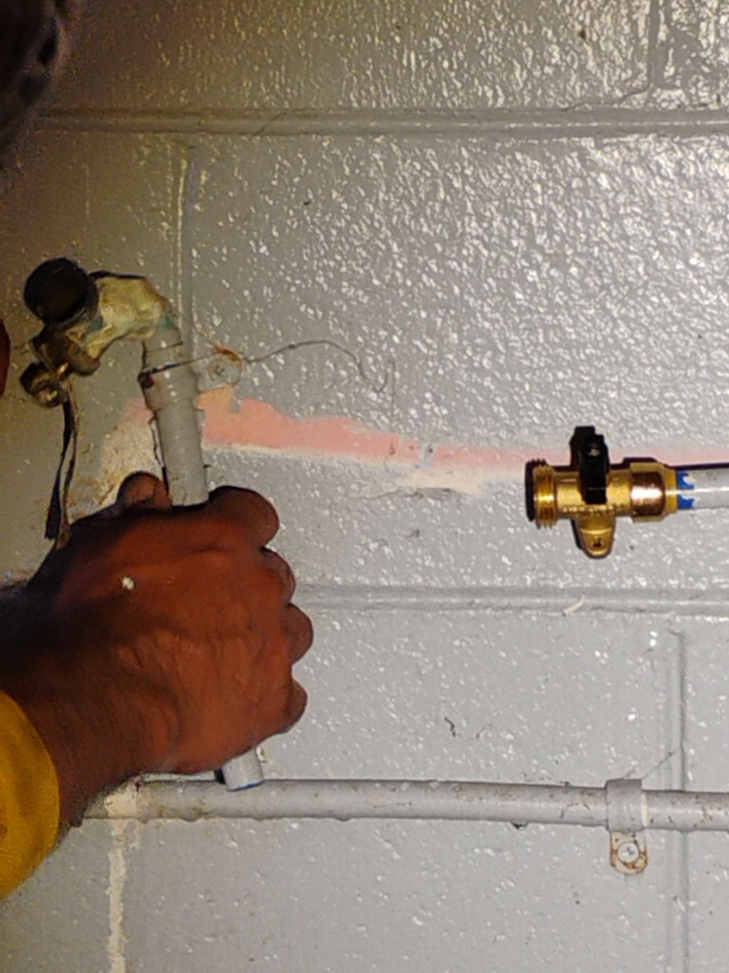 Roof Patch & Basement Plumbing Repair Project - Jennings, MO by Legendary Services Company LLC.