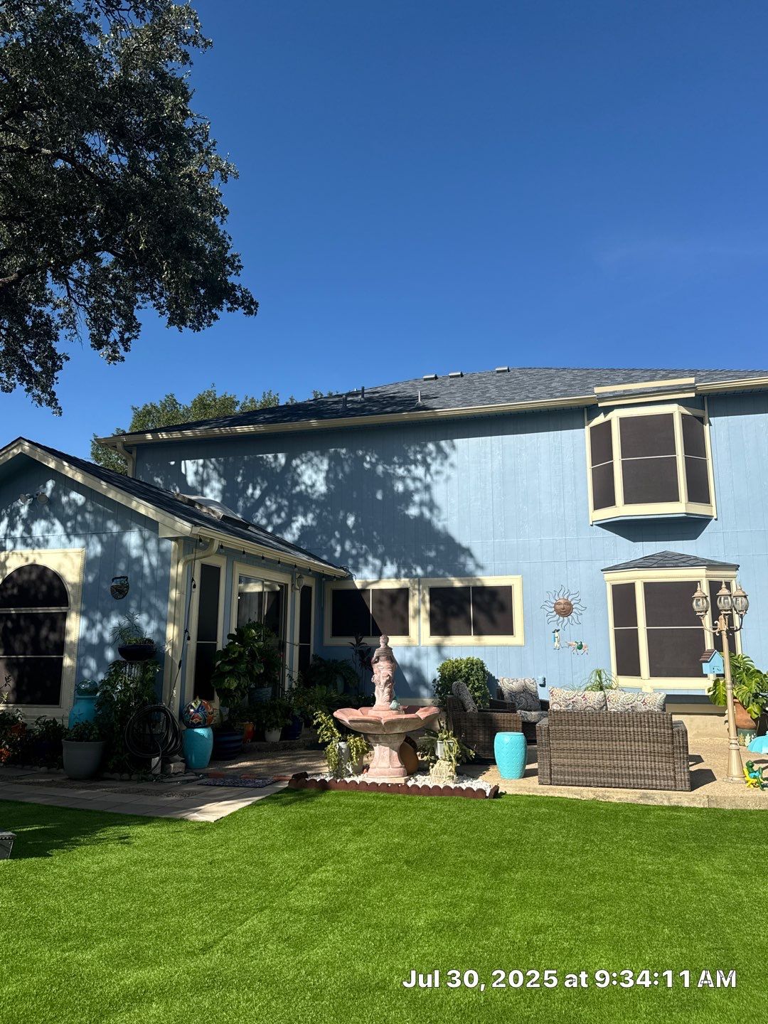 Harbor Blue Roof Replacement & Siding Paint Refresh | San Antonio, TX by Ayan Roofing