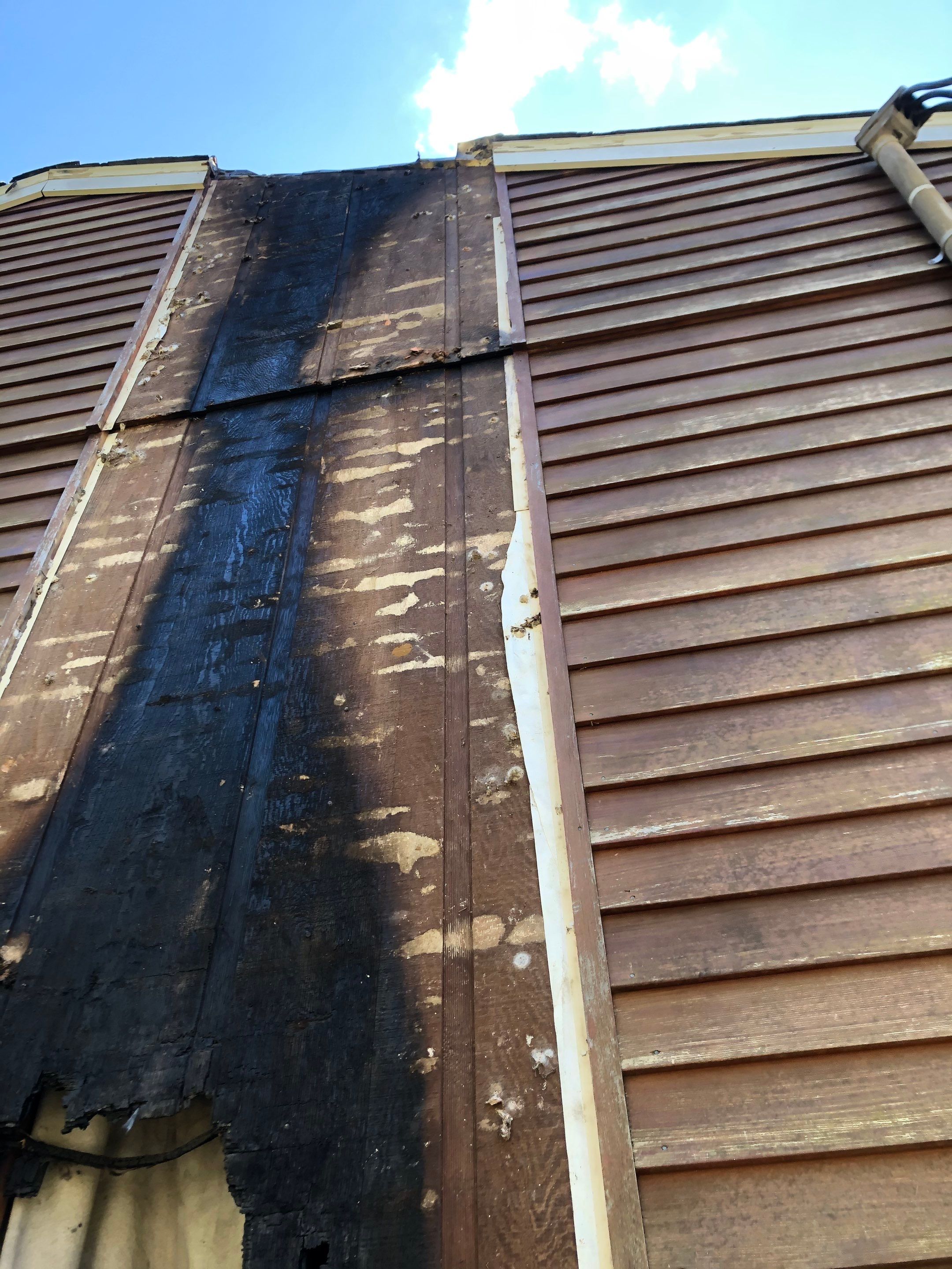 Siding Repair using Certainteed Mainstreet water intrusion by A Plus Exterior